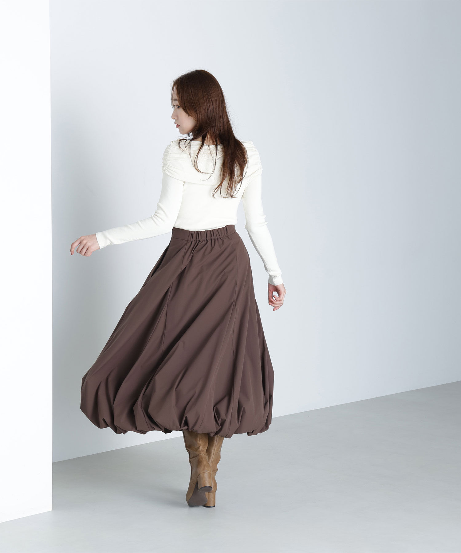  「オフショルコンパクトニット」|ニット・セーター|