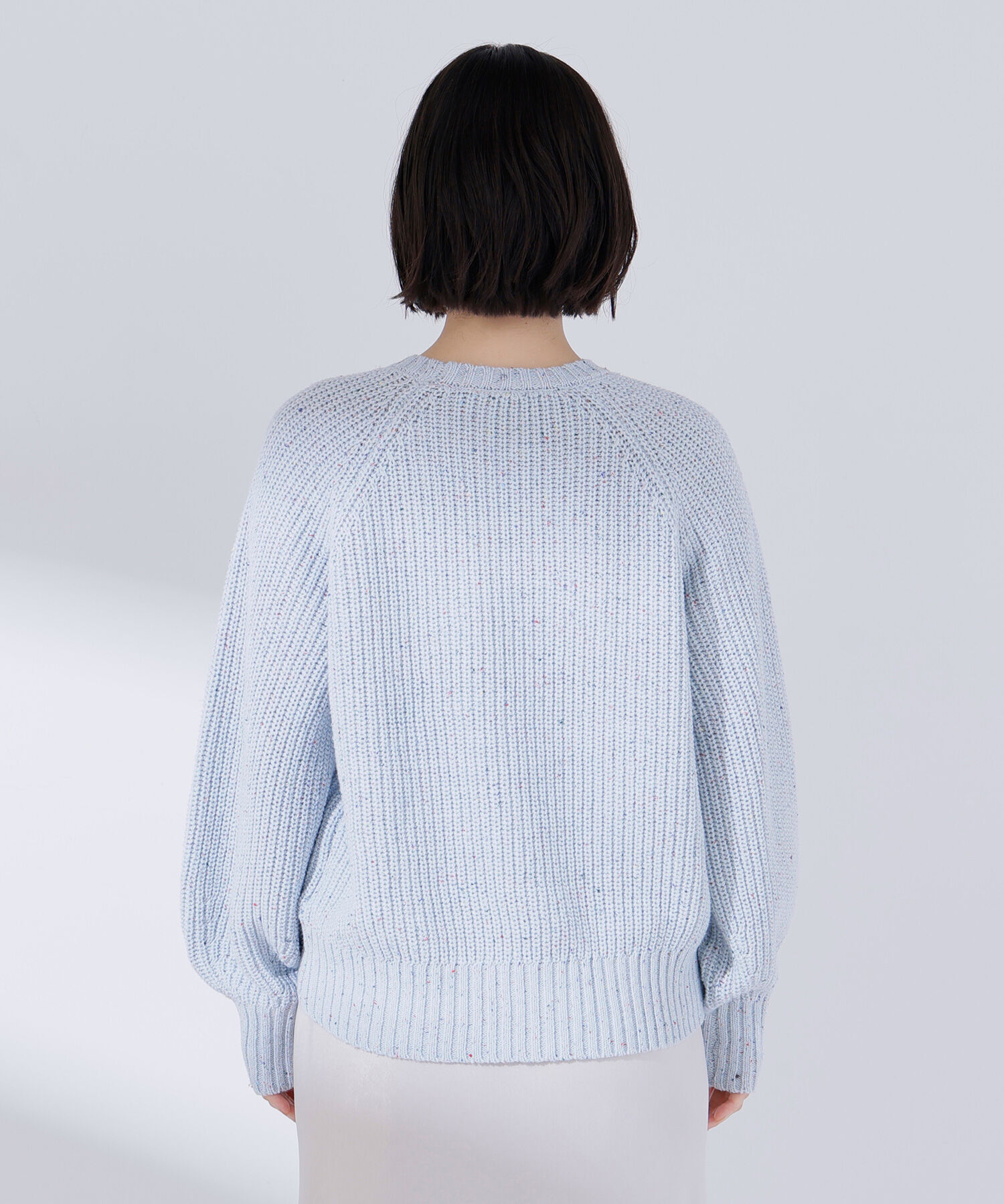  「カラーネップオーバーニット」|ニット・セーター|