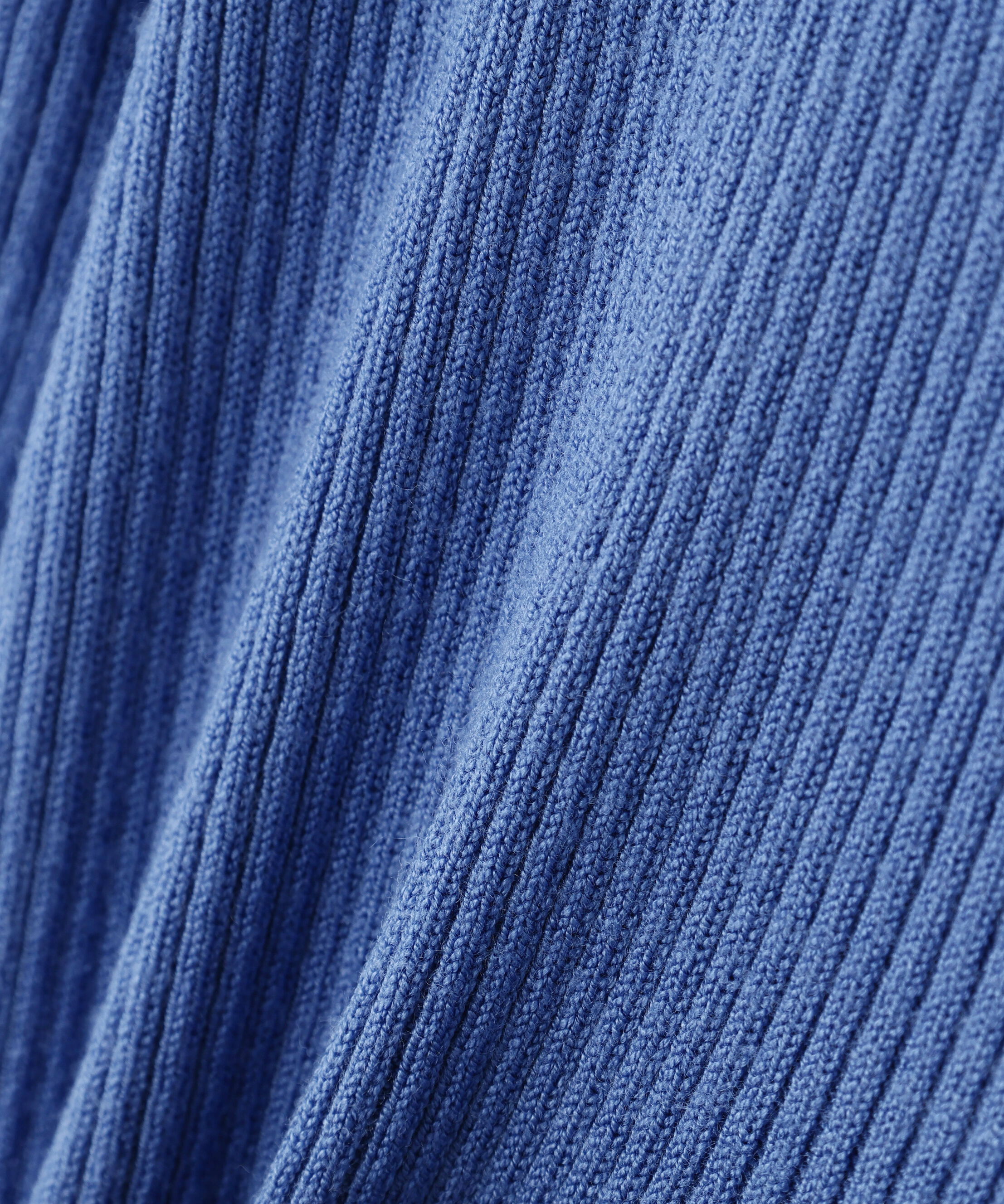  「スキッパーペプラムリブニット」|ニット・セーター|