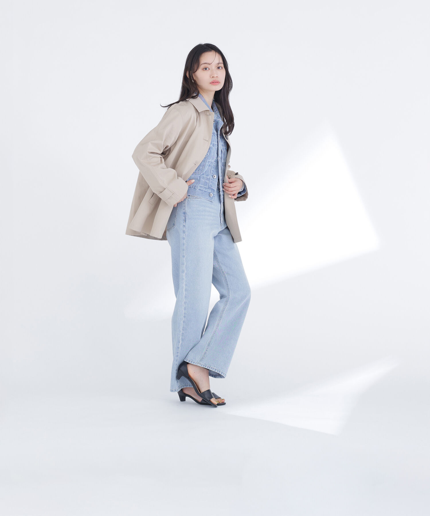  「ステンカラーハーフコート」|ブルゾン・スタジャン|