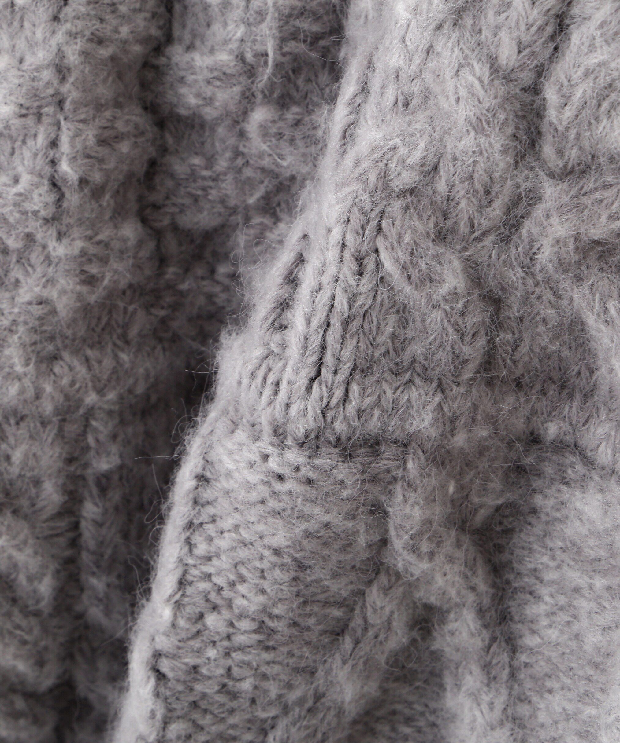  「ジャガードニットブルゾン」|ブルゾン・スタジャン|