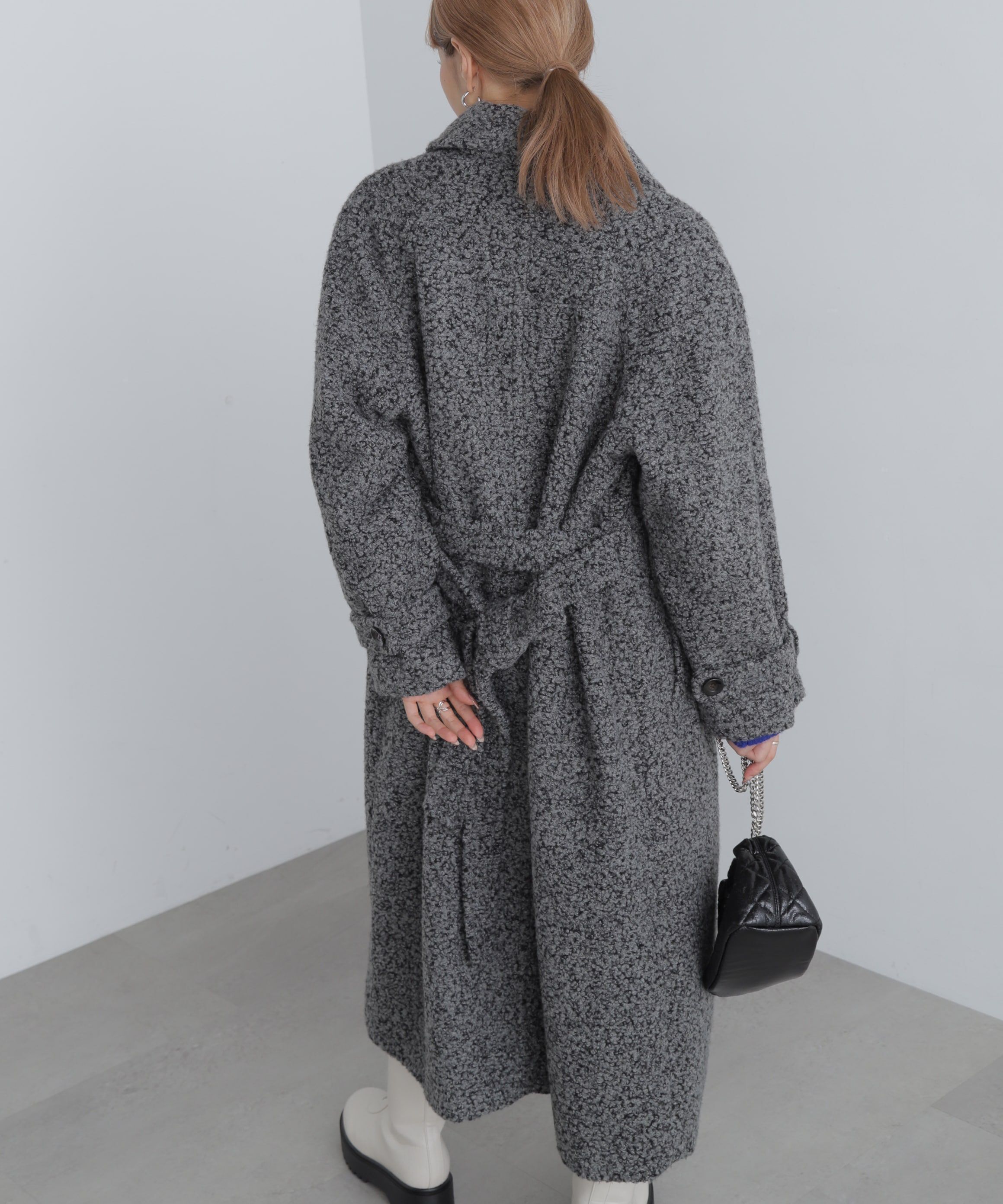  「2wayブークレステンカラーロングコート」|その他|