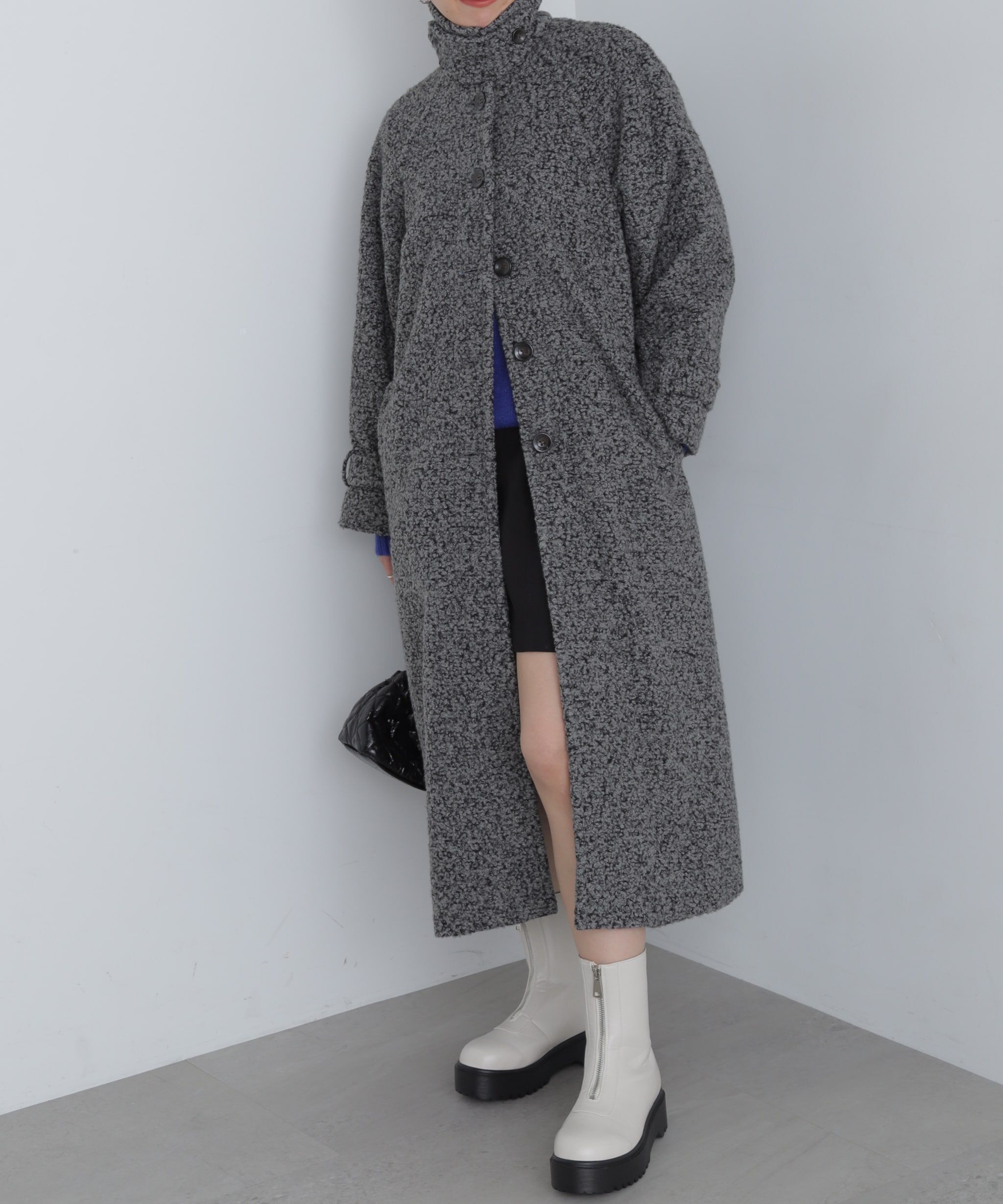  「2wayブークレステンカラーロングコート」|その他|