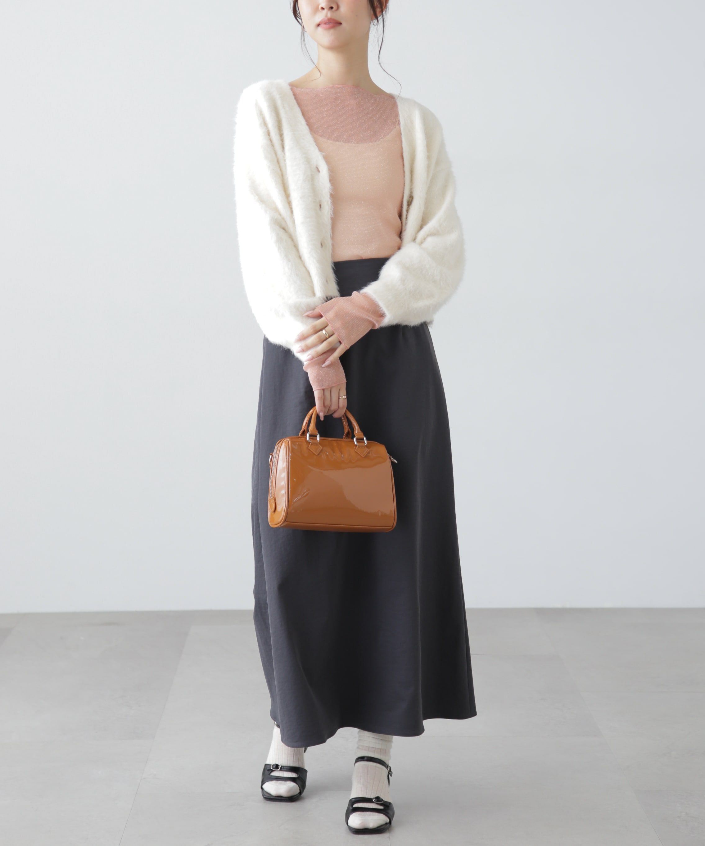  「ラメシアーボートネックカットソー」|Tシャツ・カットソー|