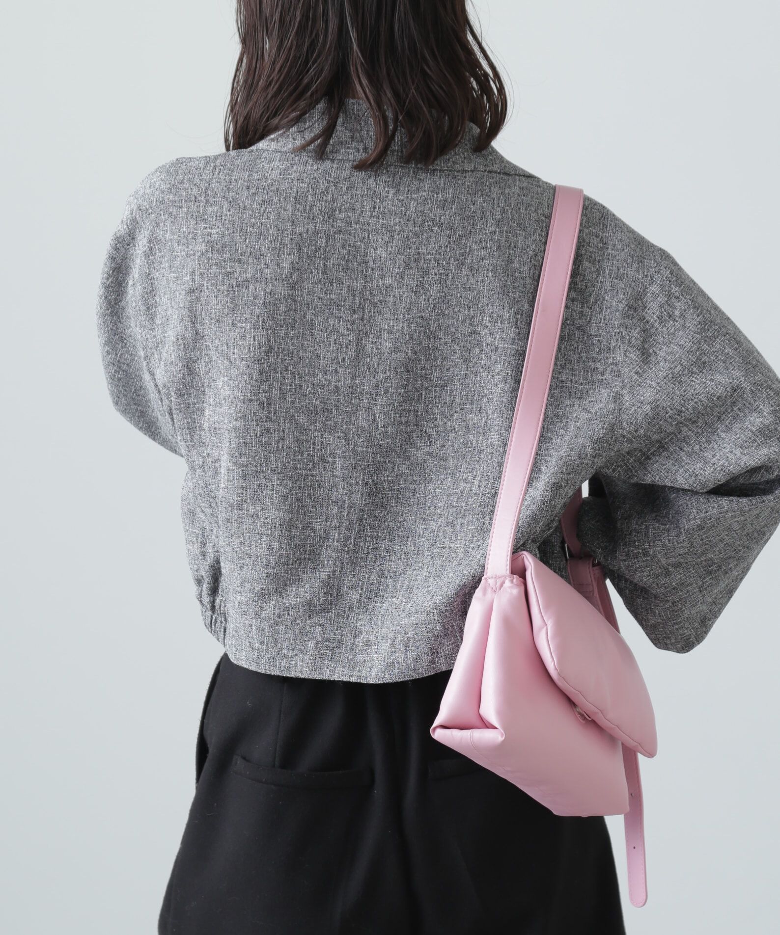  「ツイードジップブルゾン」|ブルゾン・スタジャン|