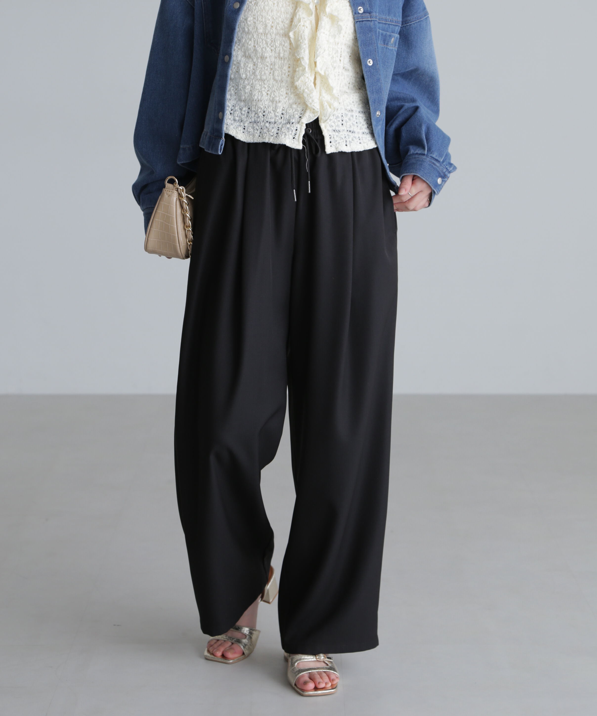  「ワイドストレートイージーパンツ」|その他|