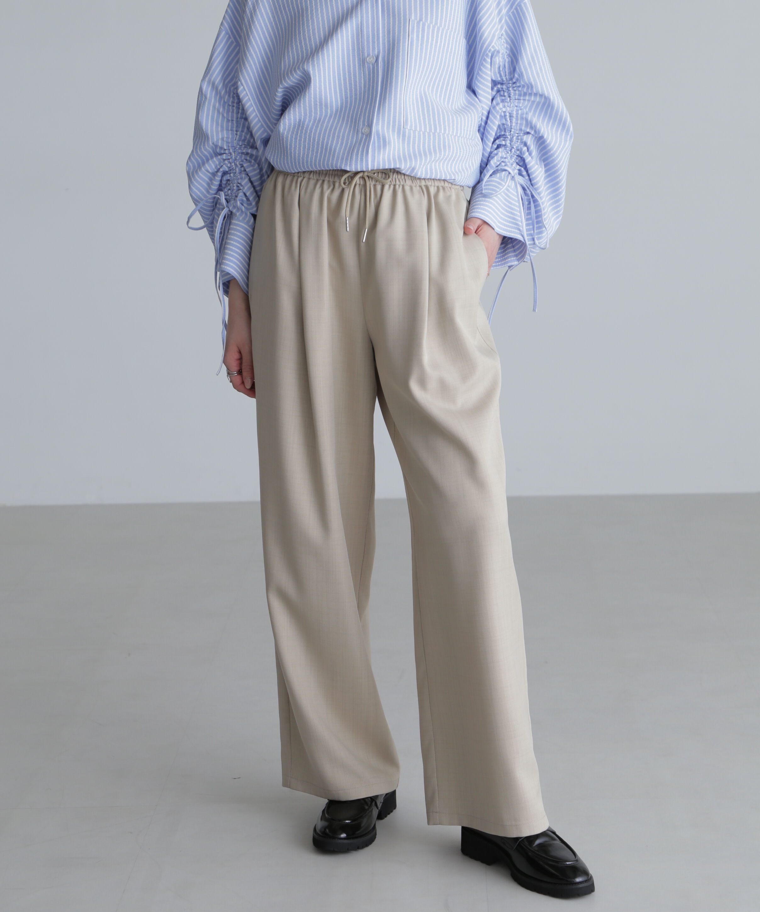  「ワイドストレートイージーパンツ」|その他|