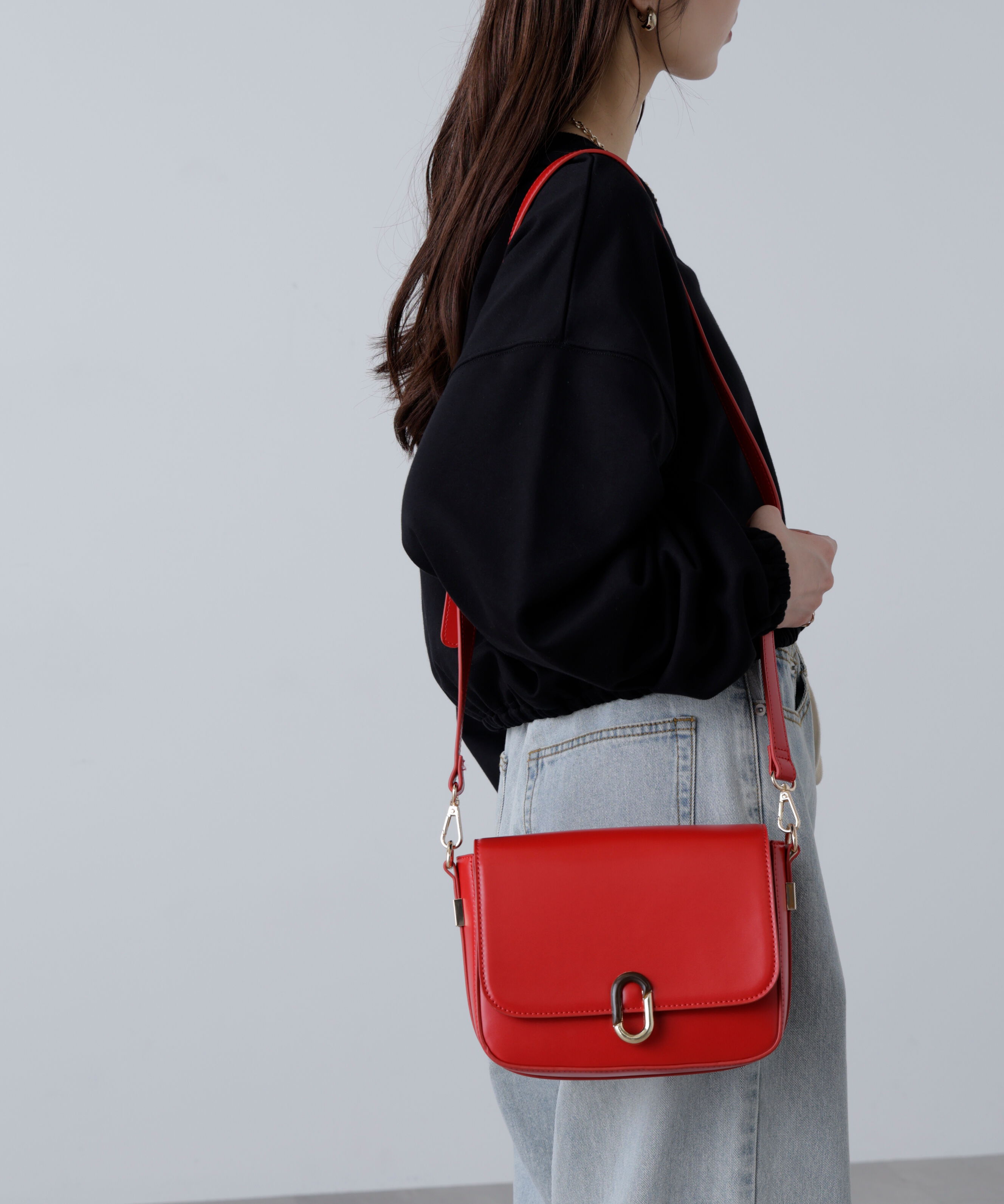  「レトロフラップショルダーバッグ」|その他|