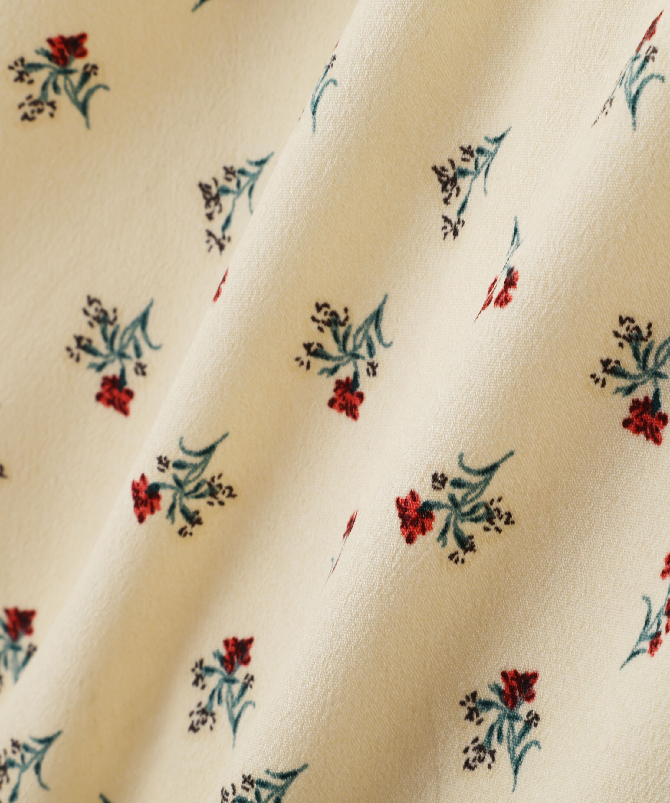  「小花柄ドロストキャミワンピース」|ワンピース|