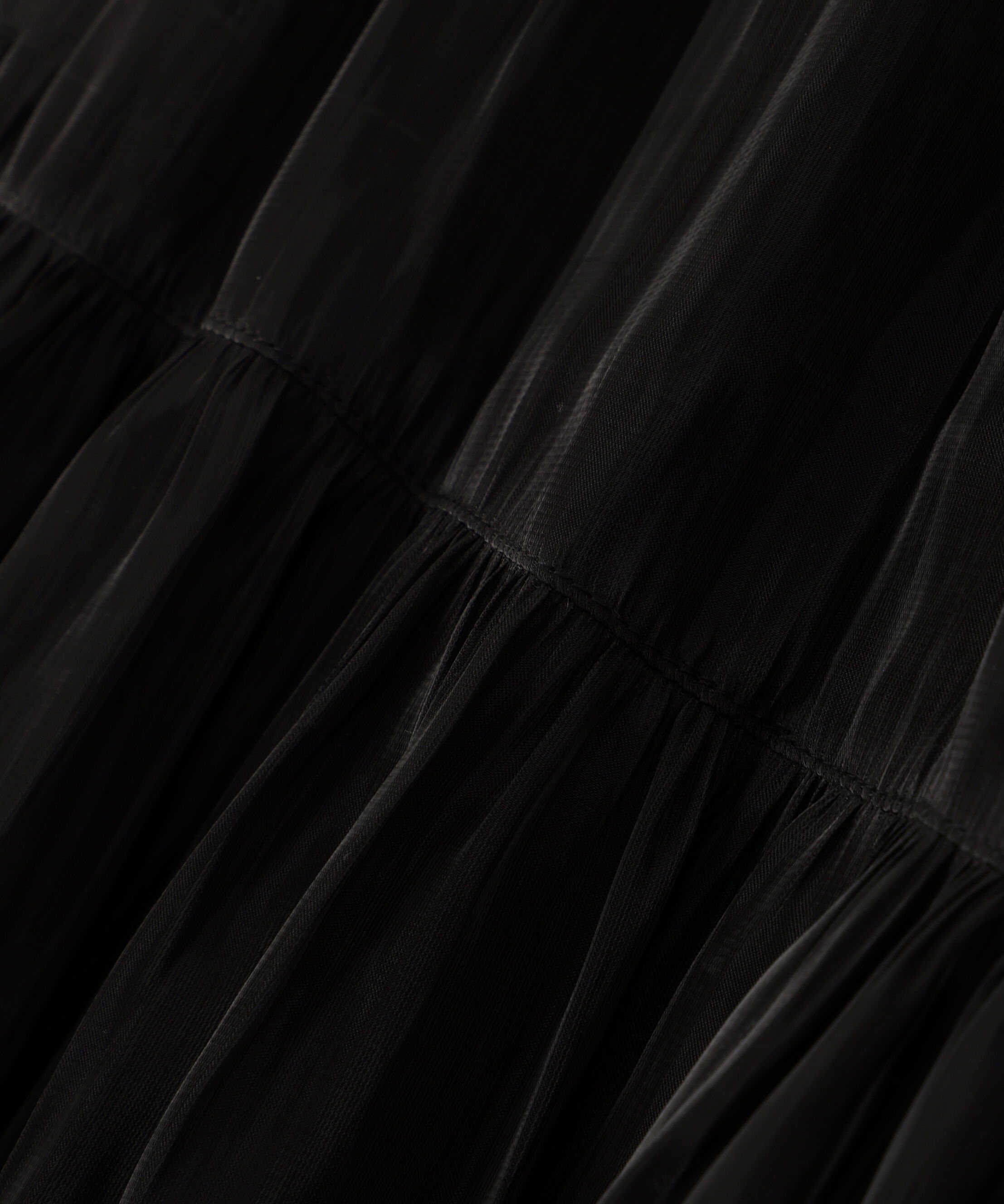  「シャイニーフリルティアードスカート」|スカート|