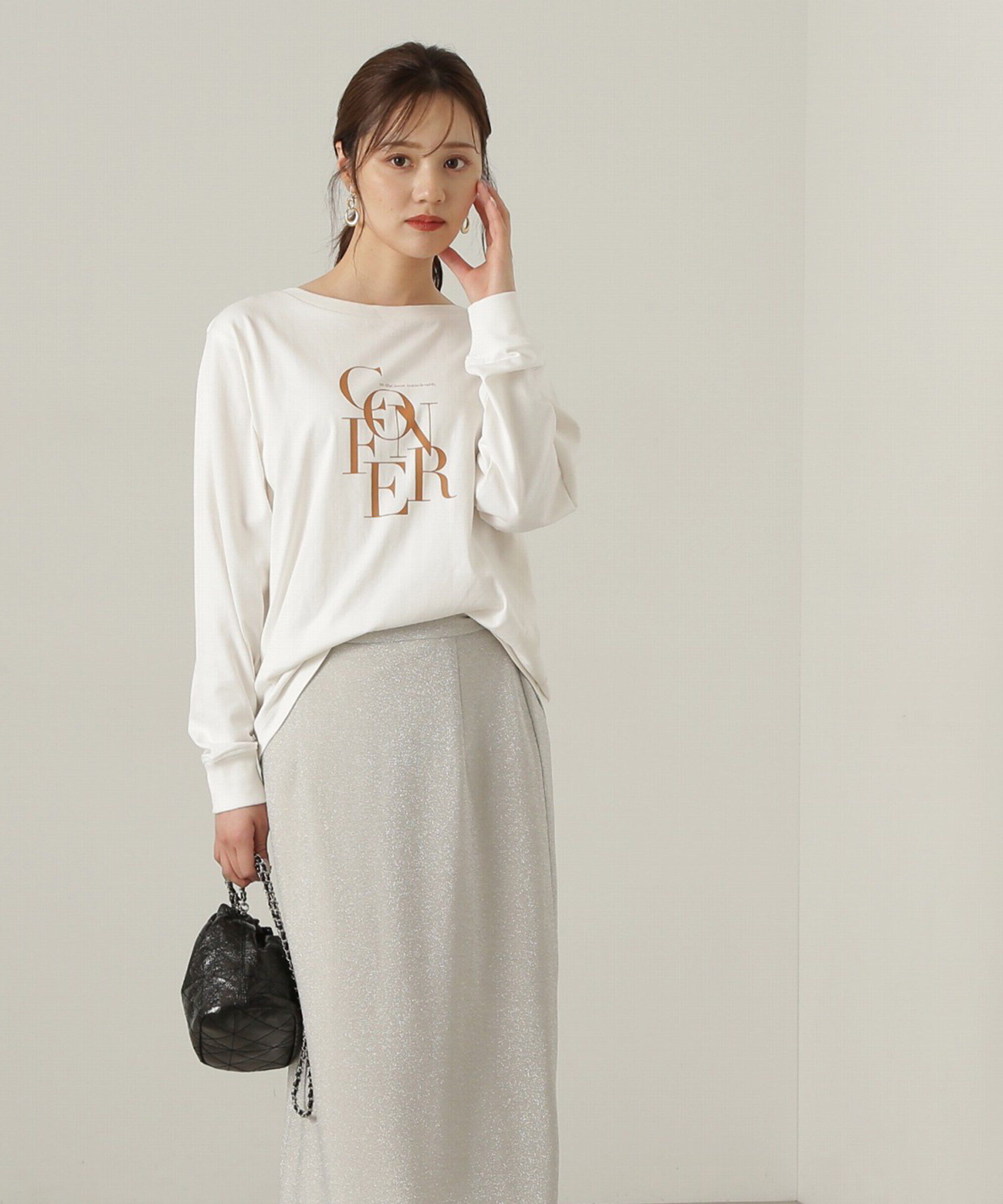 PROPORTION BODY DRESSING「ロゴロンTシャツ」|Tシャツ・カットソー|