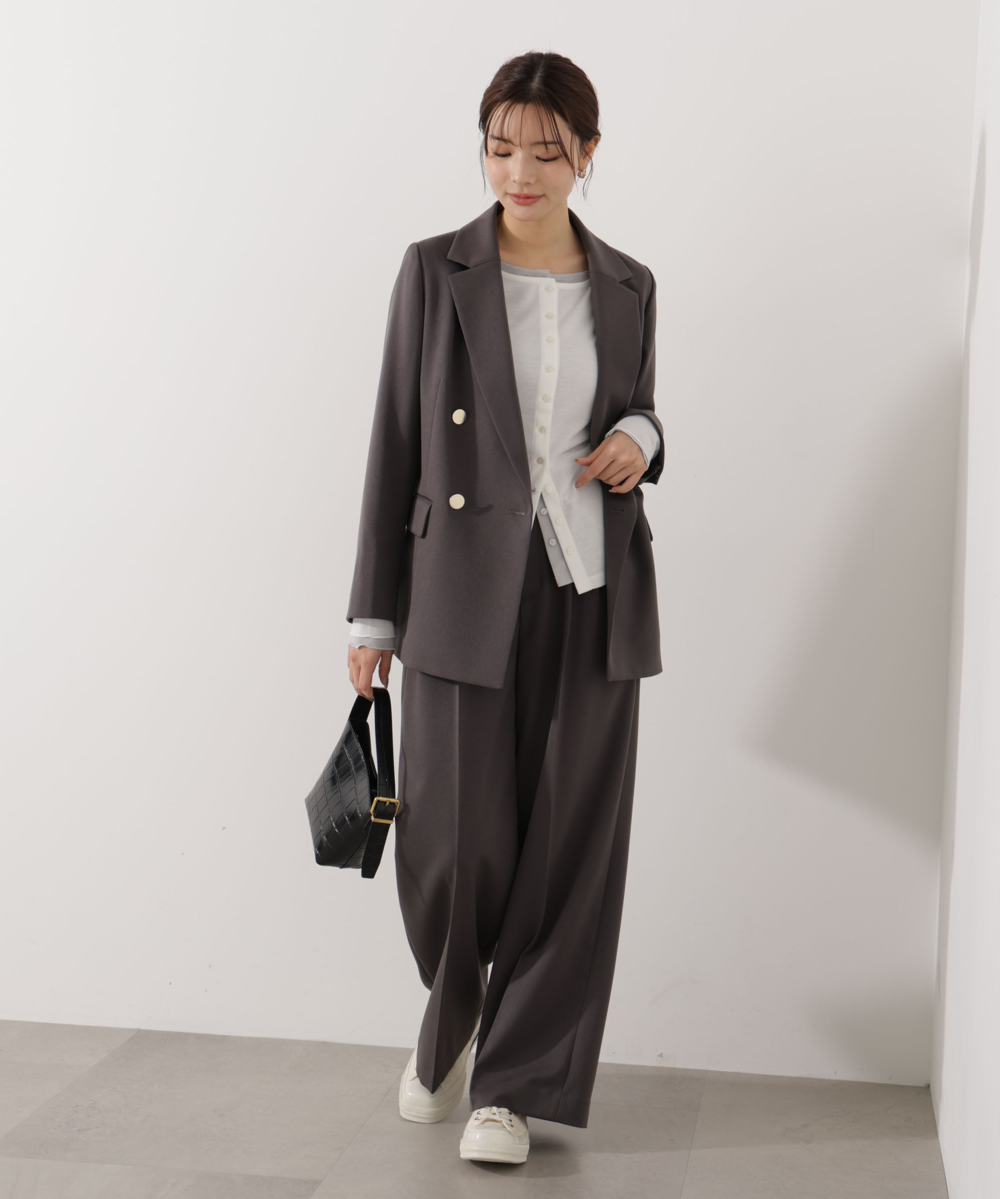 PROPORTION BODY DRESSING「〈a/mie〉シアーカットソー　26SS」|Tシャツ・カットソー|