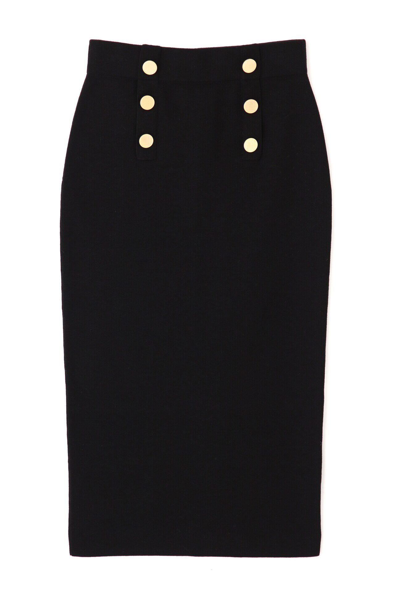  「◆メタル釦ニットスカート」|スカート|