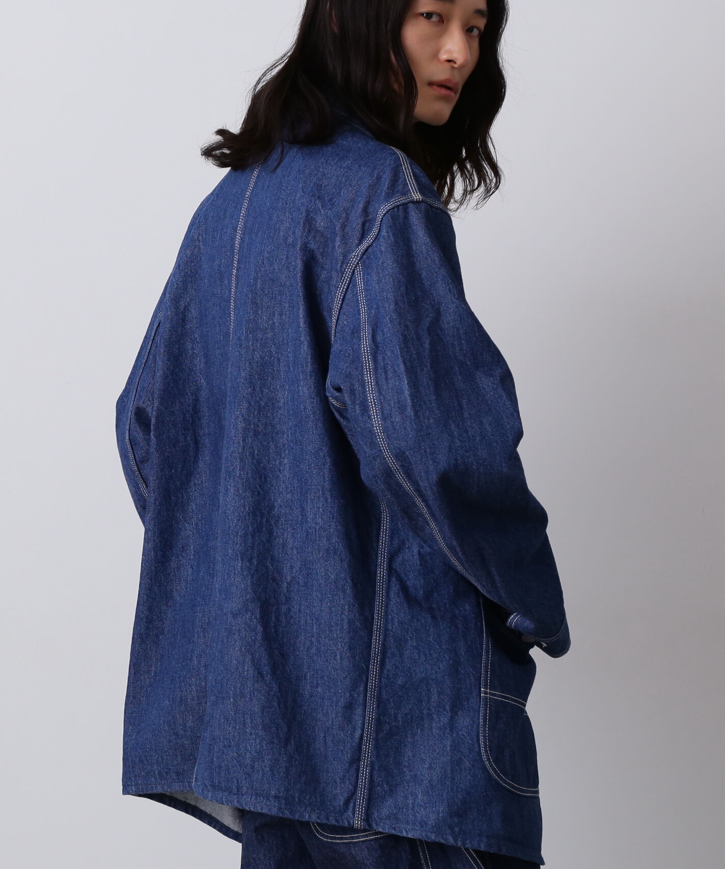 YLEVE 「Ｙ / 13oz ORGANIC COTTON DENIM COVERALL JACKET」|ブルゾン・スタジャン|