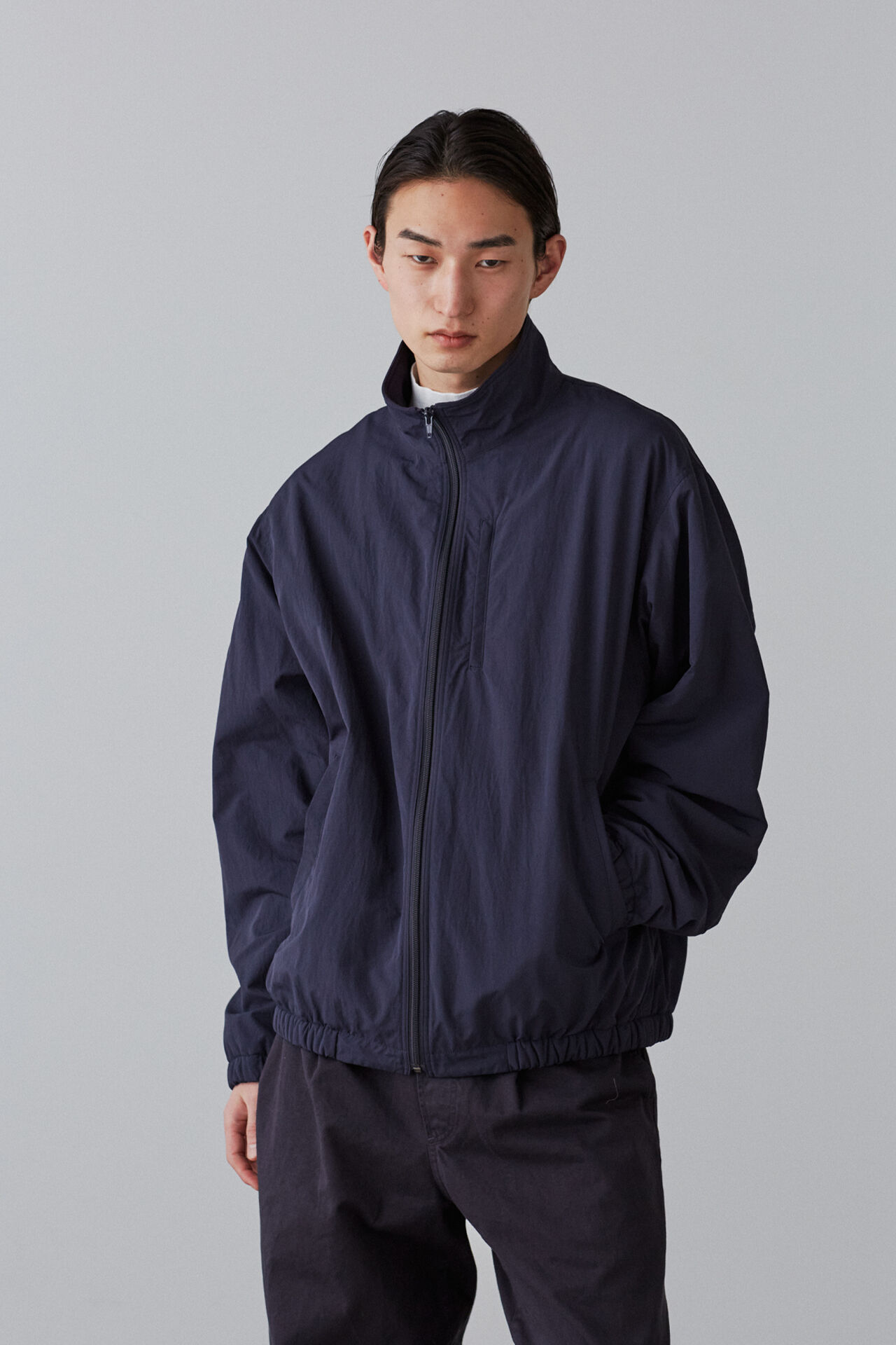 YLEVE 「Ｙ / RECYCLE NYLON TAFFETA / RECYCLE POLYESTER FLEECE BZ」|ブルゾン・スタジャン|
