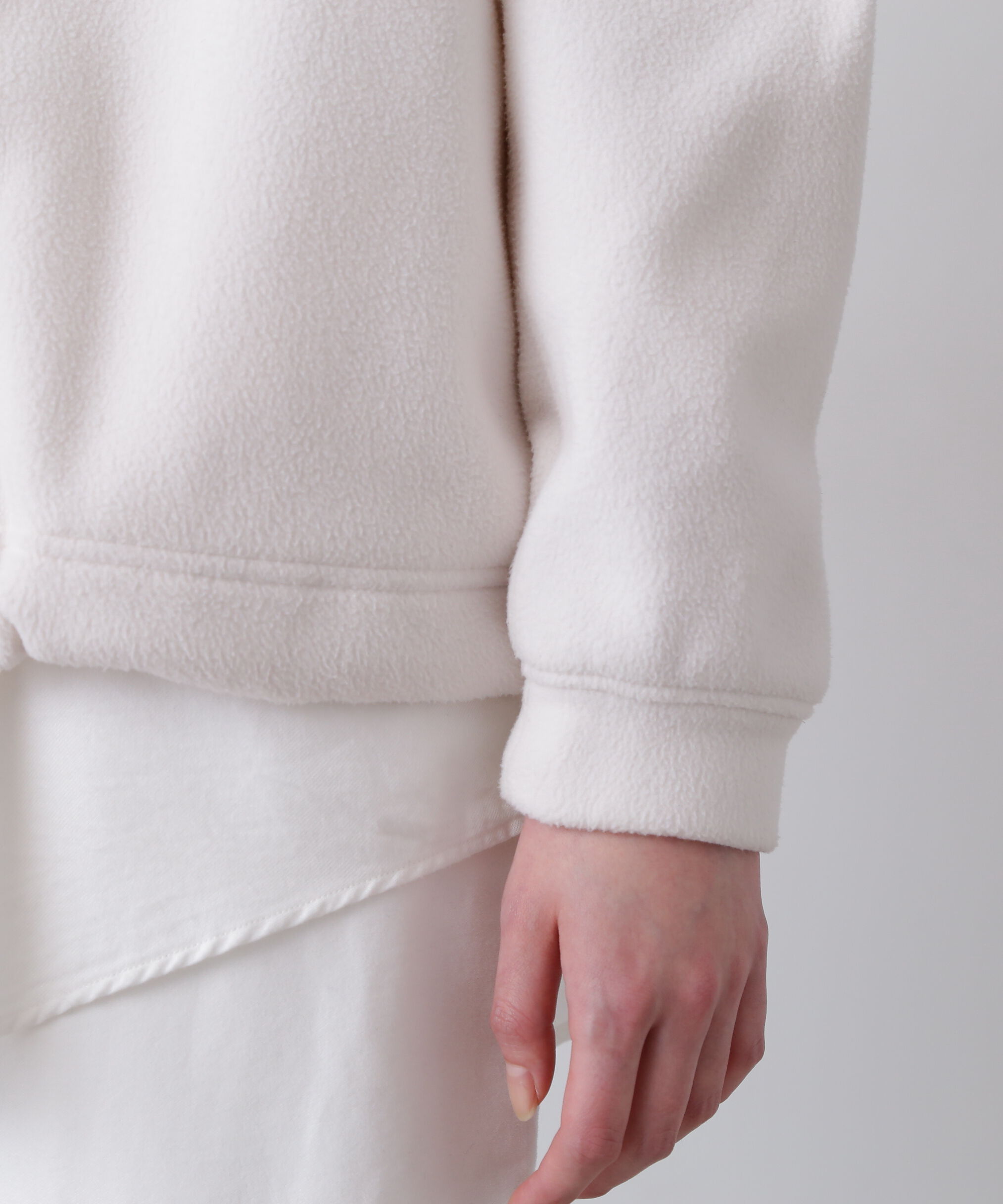 YLEVE 「Ｙ / RECYCLE POLYESTER FLEECE HALF ZIP PULL OVER」|Tシャツ・カットソー|