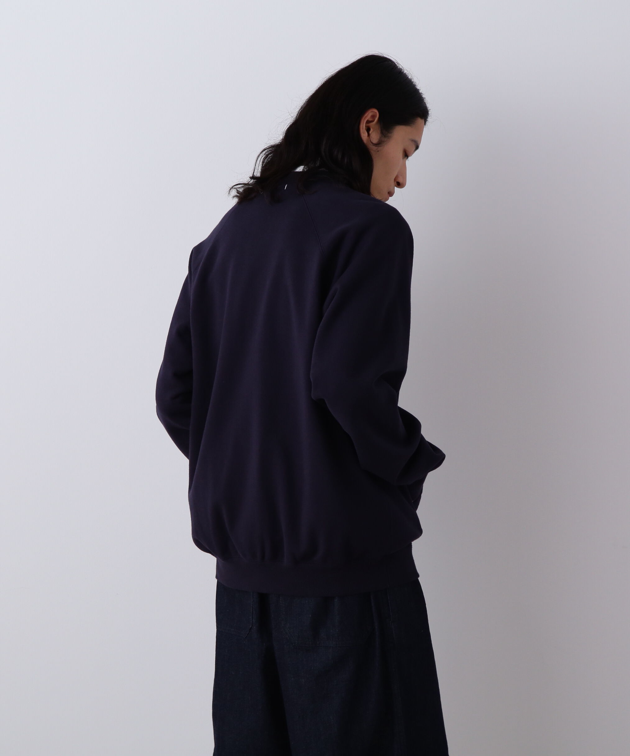 YLEVE 「Ｙ / ORGANIC COTTON HEAVY WEIGHT FLEECE ZIP UP BLOUSON」|ブルゾン・スタジャン|