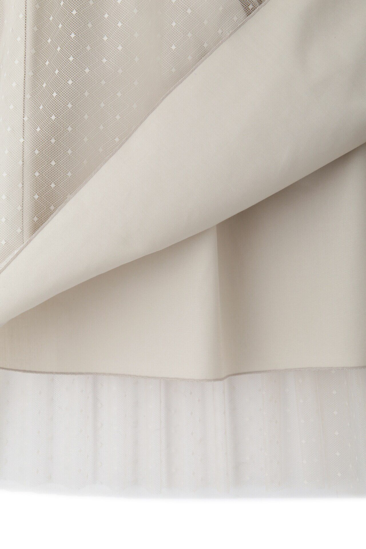  「スクエアドットチュールスカート」|スカート|