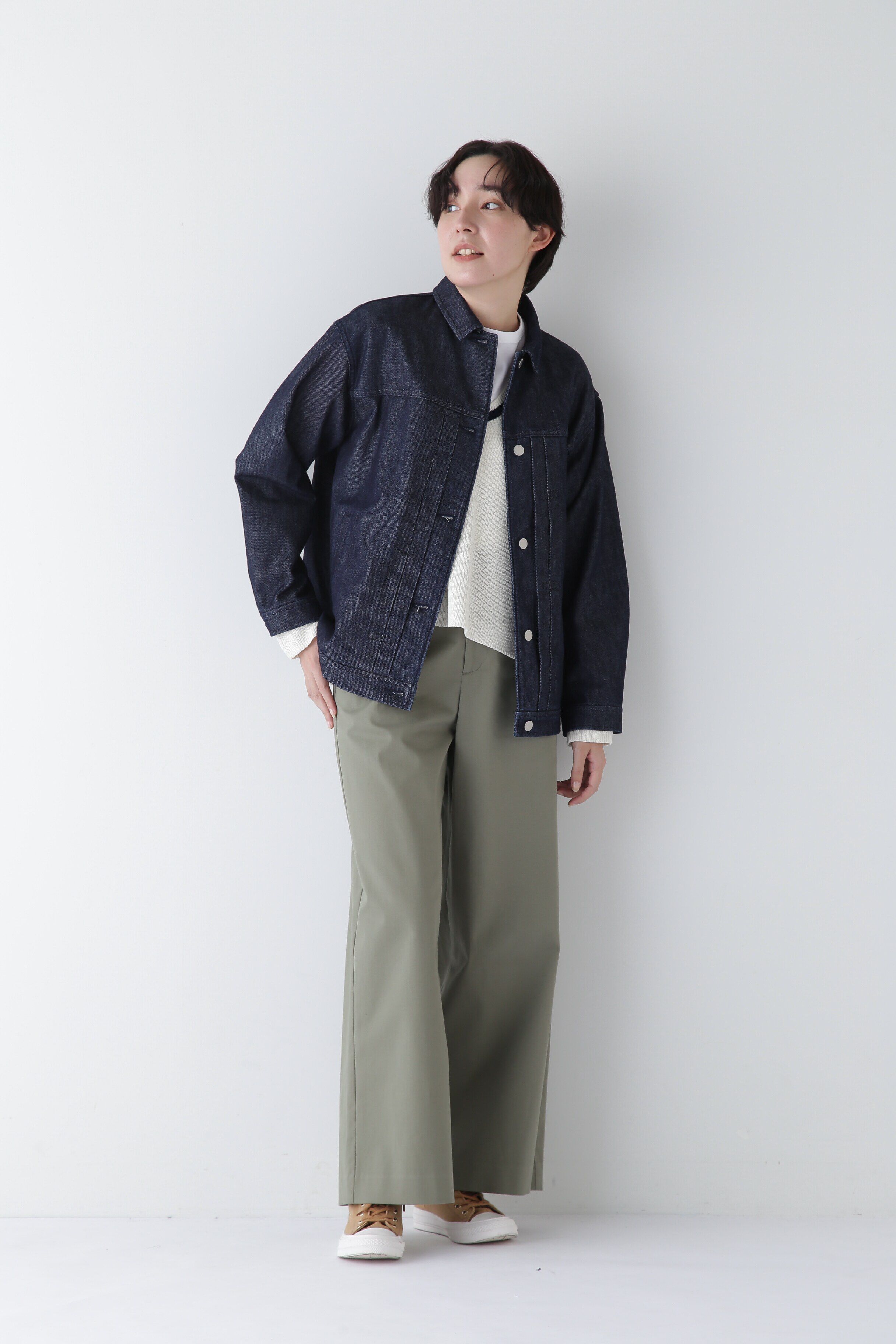  「◆オーバーサイズデニムGジャン」|ブルゾン・スタジャン|