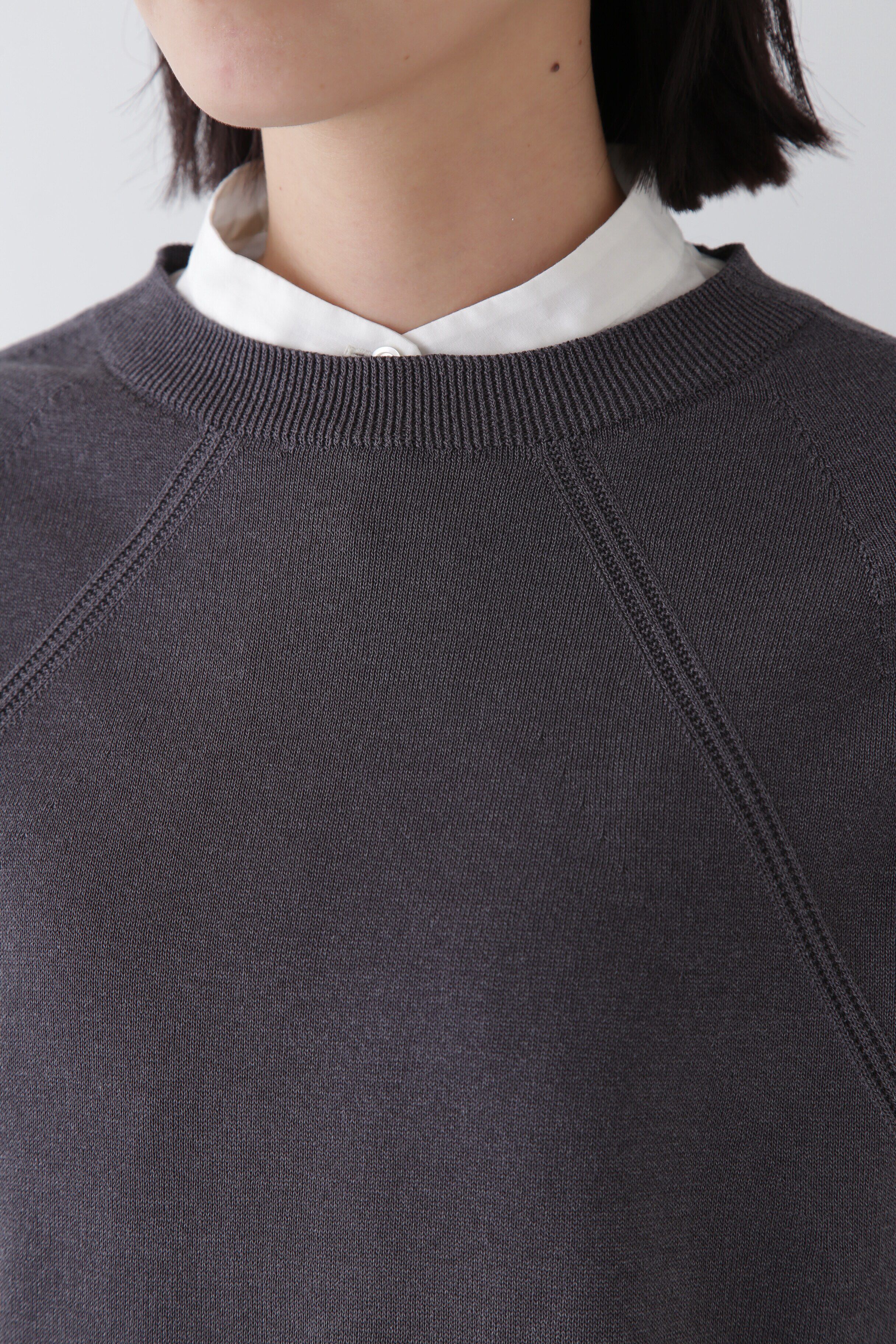  「◆【ウォッシャブル】ハイゲージクルーネックニットベスト」|ニット・セーター|