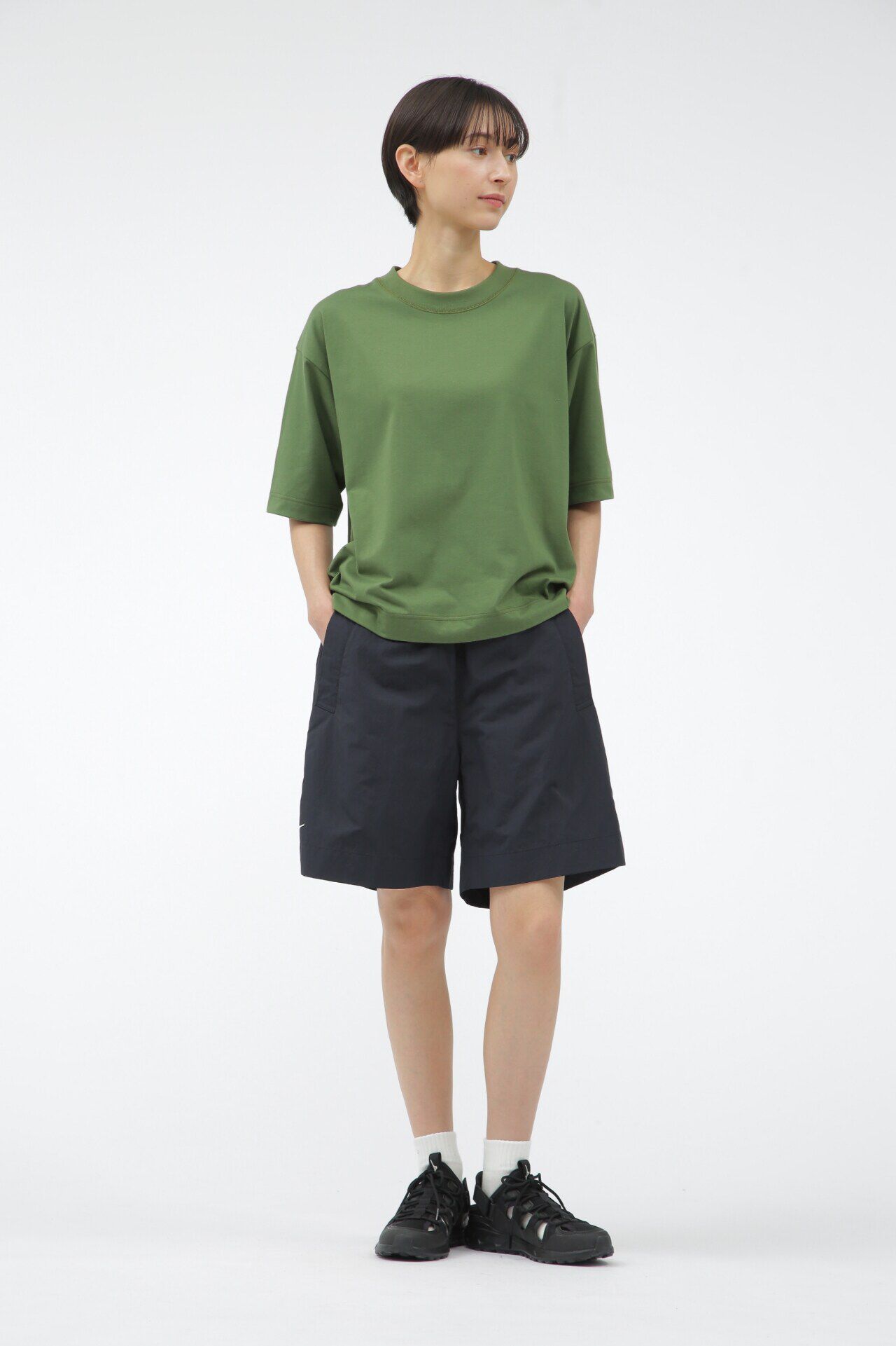  「COTTON POLYESTER JERSEY TOP」|Tシャツ・カットソー|