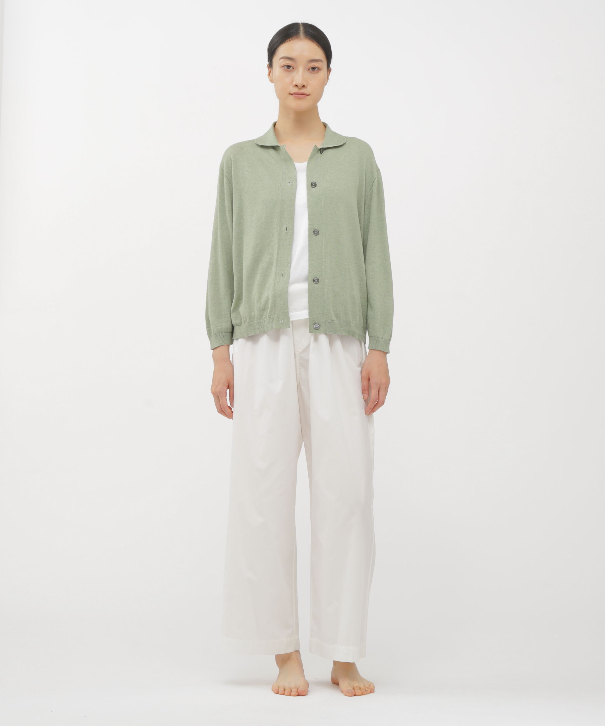 MARGARET HOWELL HOUSEHOLDGOODS「SUPERFINE COTTON JERSEY TOP」|Tシャツ・カットソー|