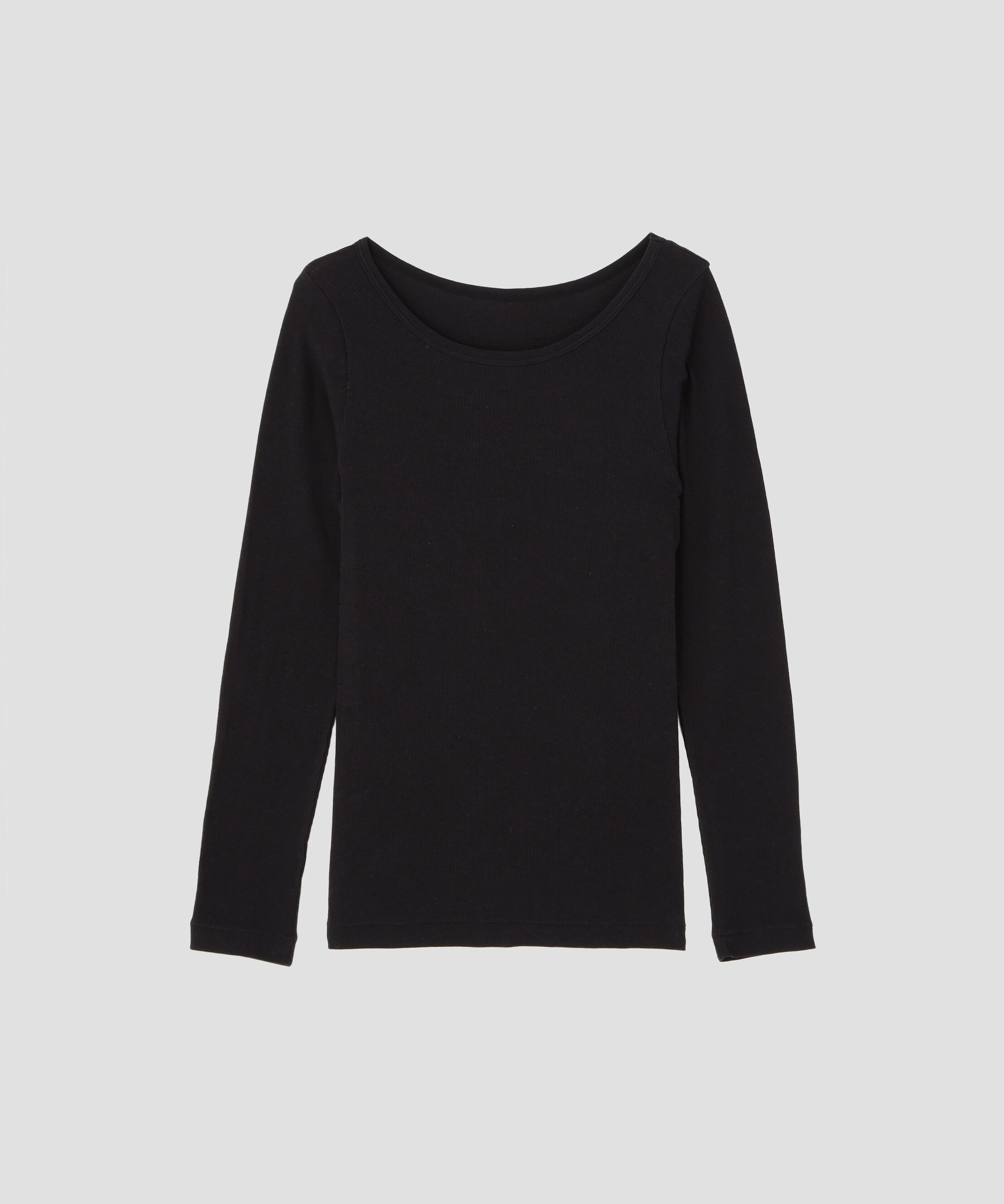 MARGARET HOWELL HOUSEHOLDGOODS「COTTON SILK RIB TOP」|Tシャツ・カットソー|