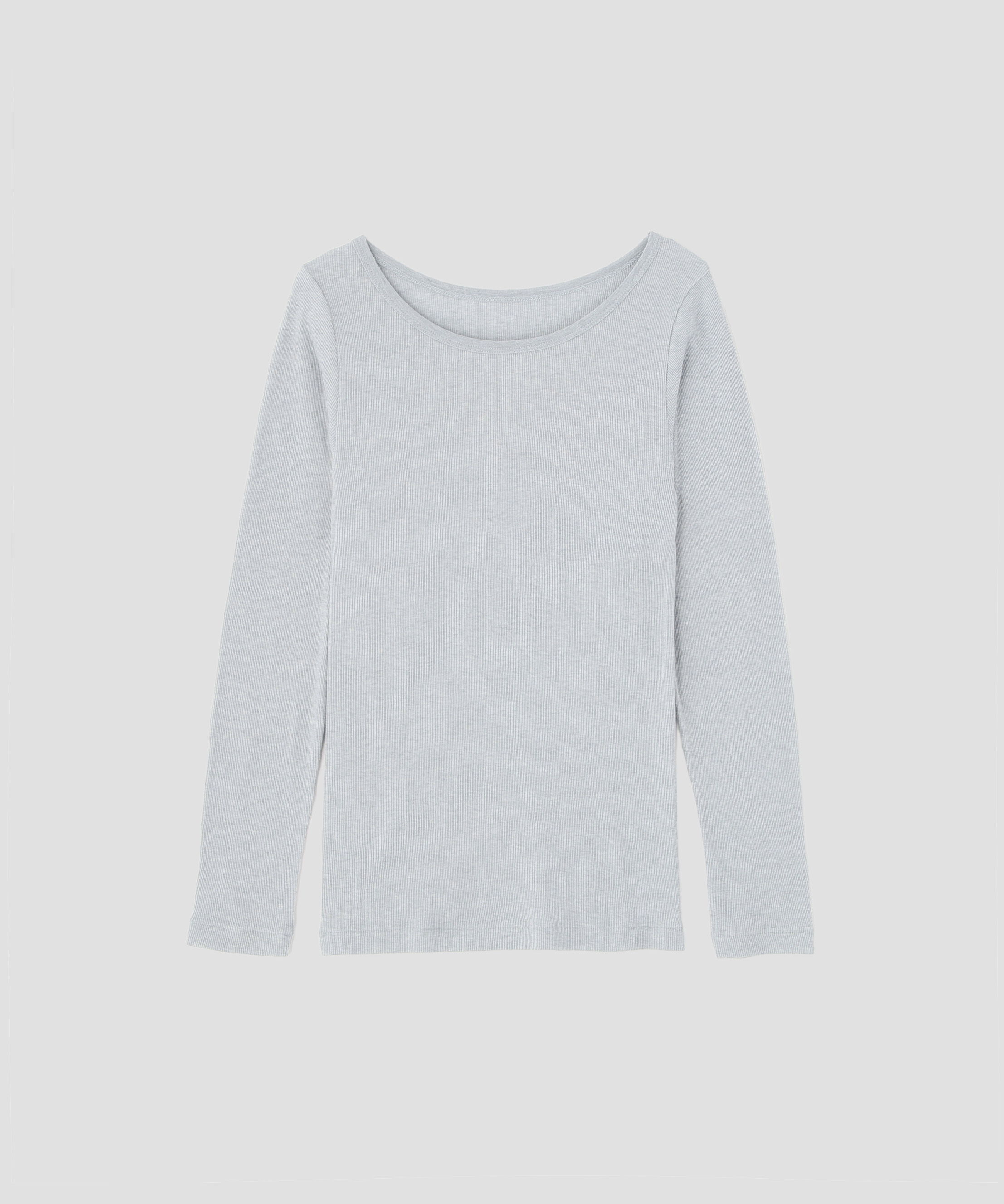 MARGARET HOWELL HOUSEHOLDGOODS「COTTON SILK RIB TOP」|Tシャツ・カットソー|