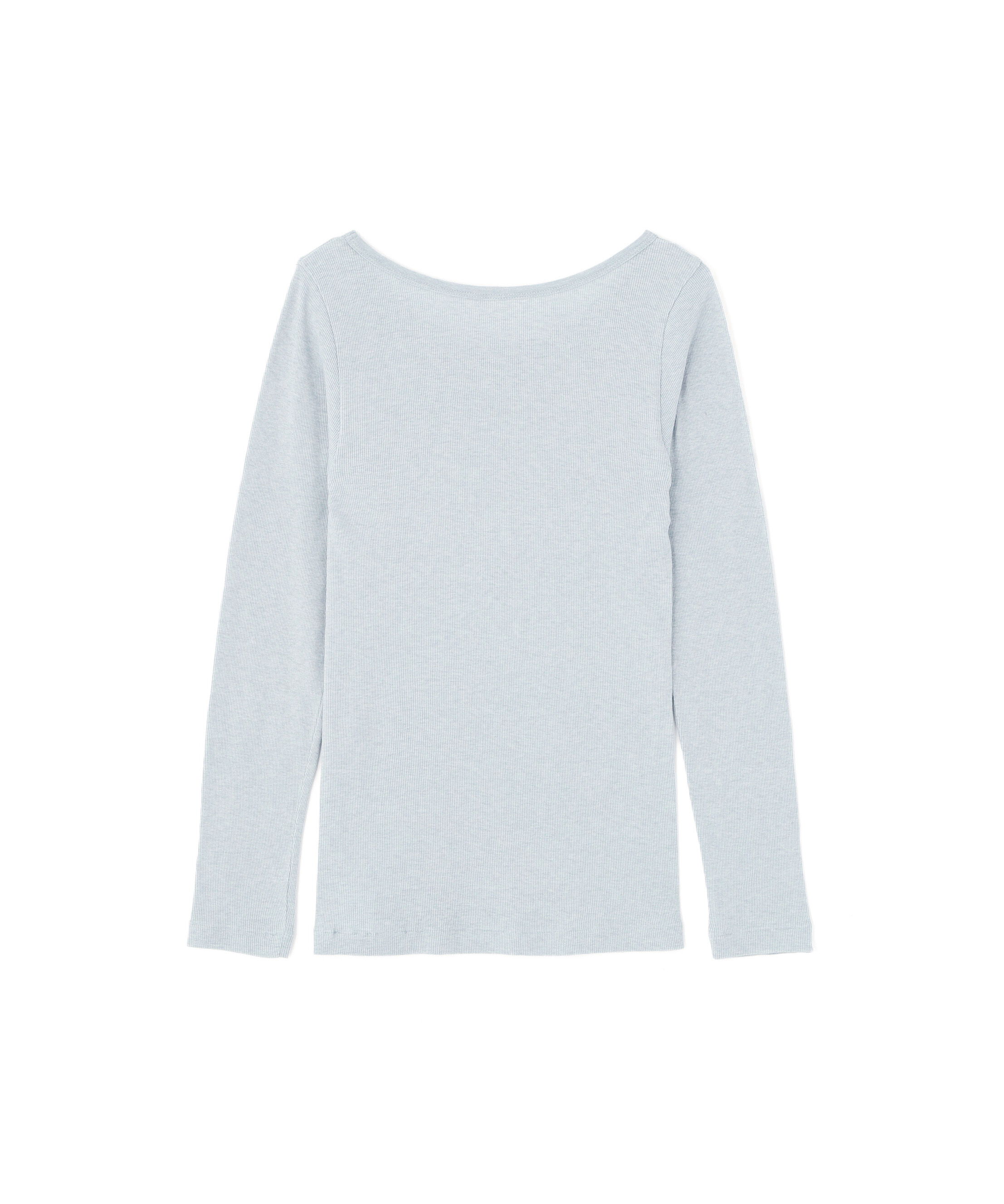 MARGARET HOWELL HOUSEHOLDGOODS「COTTON SILK RIB TOP」|Tシャツ・カットソー|