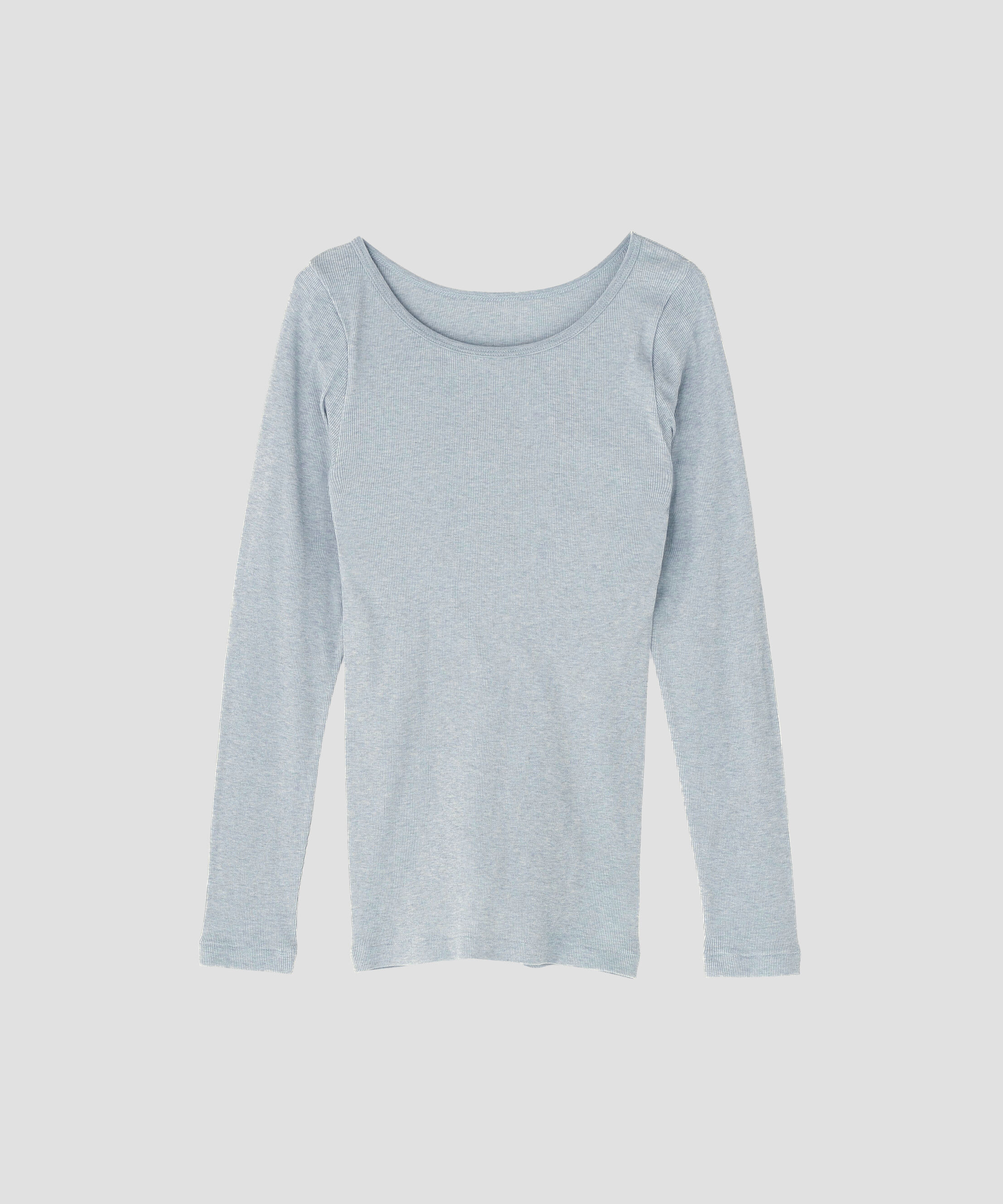 MARGARET HOWELL HOUSEHOLDGOODS「COTTON SILK RIB TOP」|Tシャツ・カットソー|