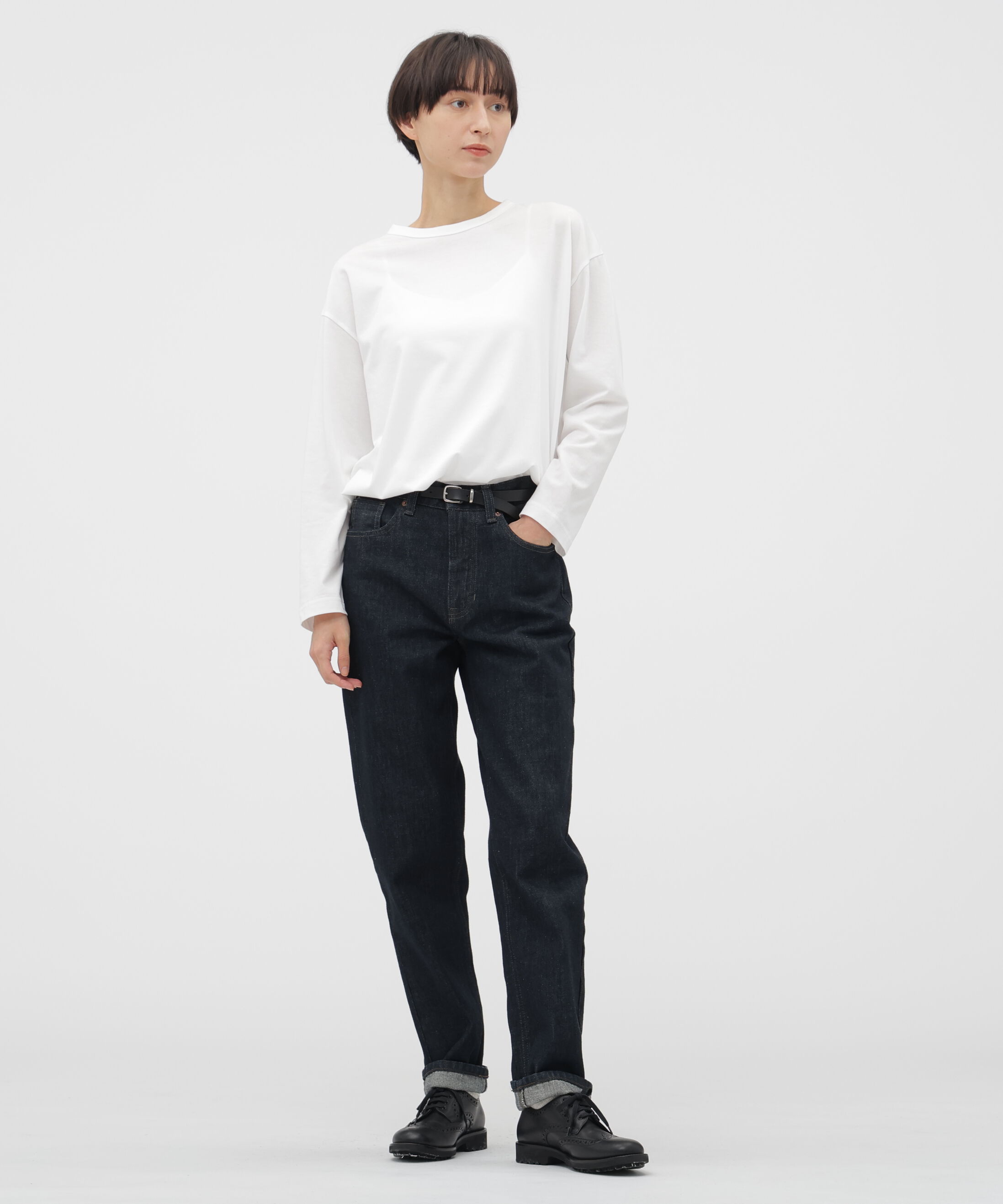  「SOFT COTTON JERSEY TOP」|Tシャツ・カットソー|