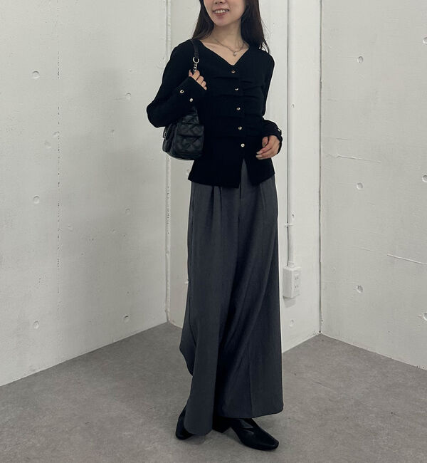 archives「タックボタンニットプルオーバー」|ニット・セーター|