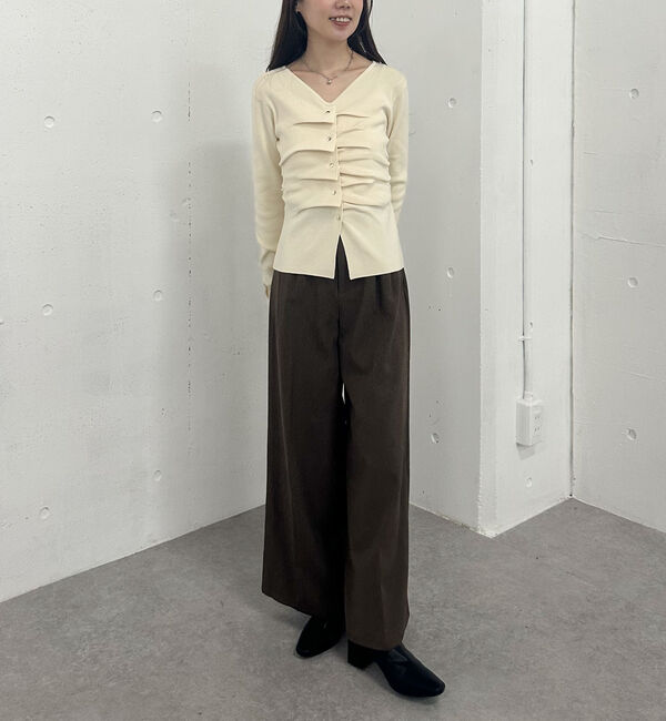 archives「タックボタンニットプルオーバー」|ニット・セーター|