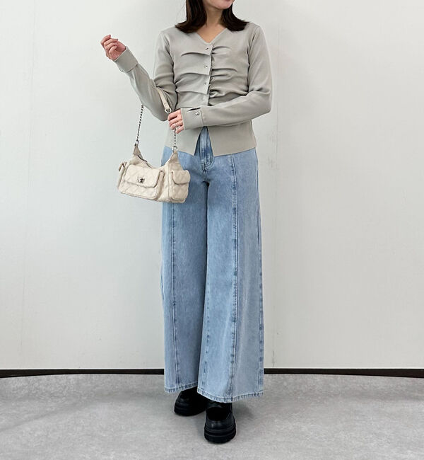 archives「タックボタンニットプルオーバー」|ニット・セーター|