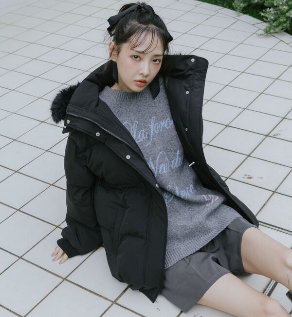 archives「ラインロゴｊｑミドルニットプルオーバー」|ニット・セーター|