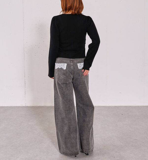 archives「【高機能】フロントギャザーＶネックニットプルオーバー」|ニット・セーター|