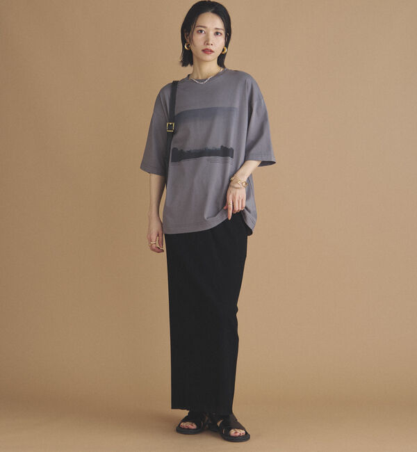 Doux archives「フロッキーベロアタイトスカート」|スカート|