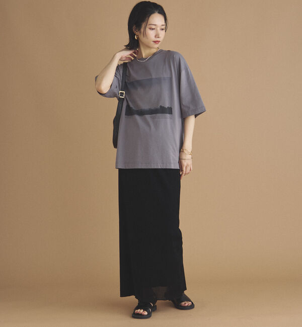 Doux archives「フロッキーベロアタイトスカート」|スカート|