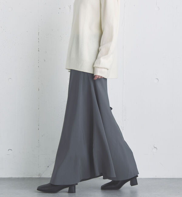 Doux archives「フィブリルツイルナロースカート」|スカート|GRAY