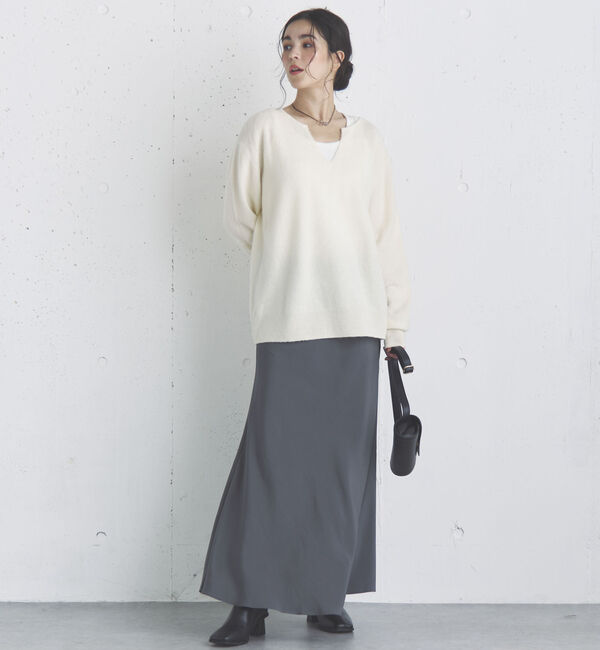 Doux archives「フィブリルツイルナロースカート」|スカート|