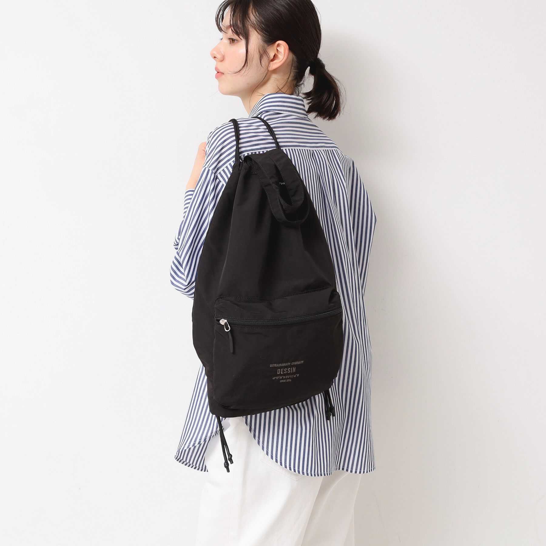 Dessin「ドローコードナップサック」|リュック|