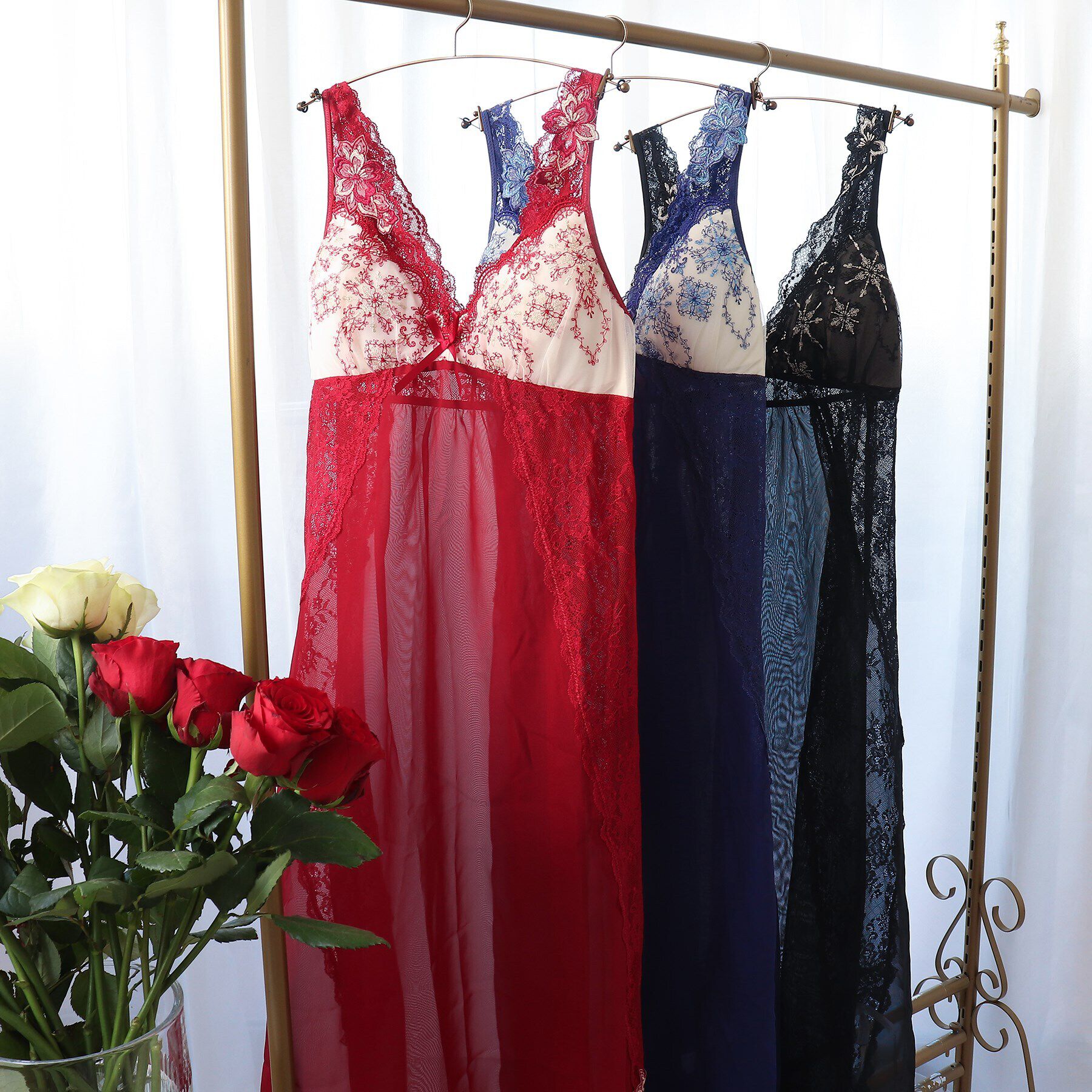 Risa Magli「ファビエンヌ マキシワンピース」|キャミソール|