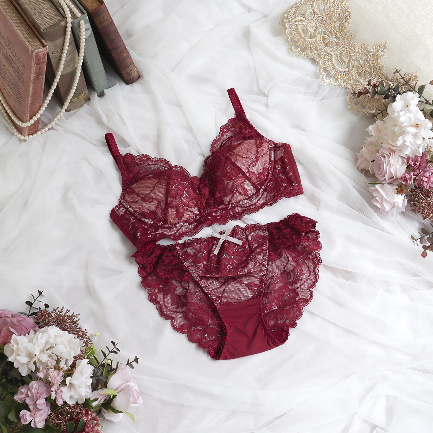 Risa Magli「ノーラ ナチュラルアレンジブラ（LL）」|インナー|