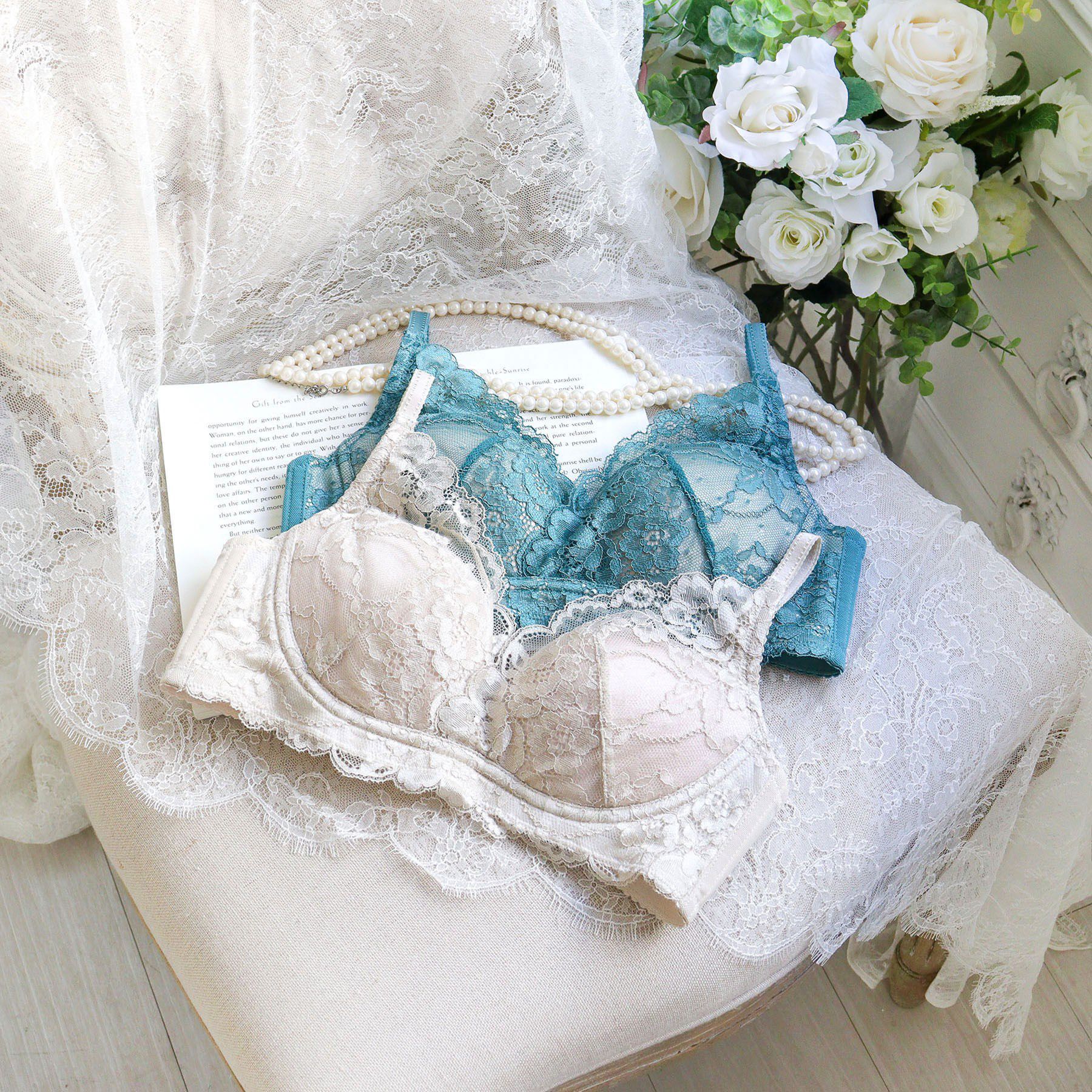 Risa Magli「ノーラ ナチュラルアレンジブラ（LL）」|インナー|