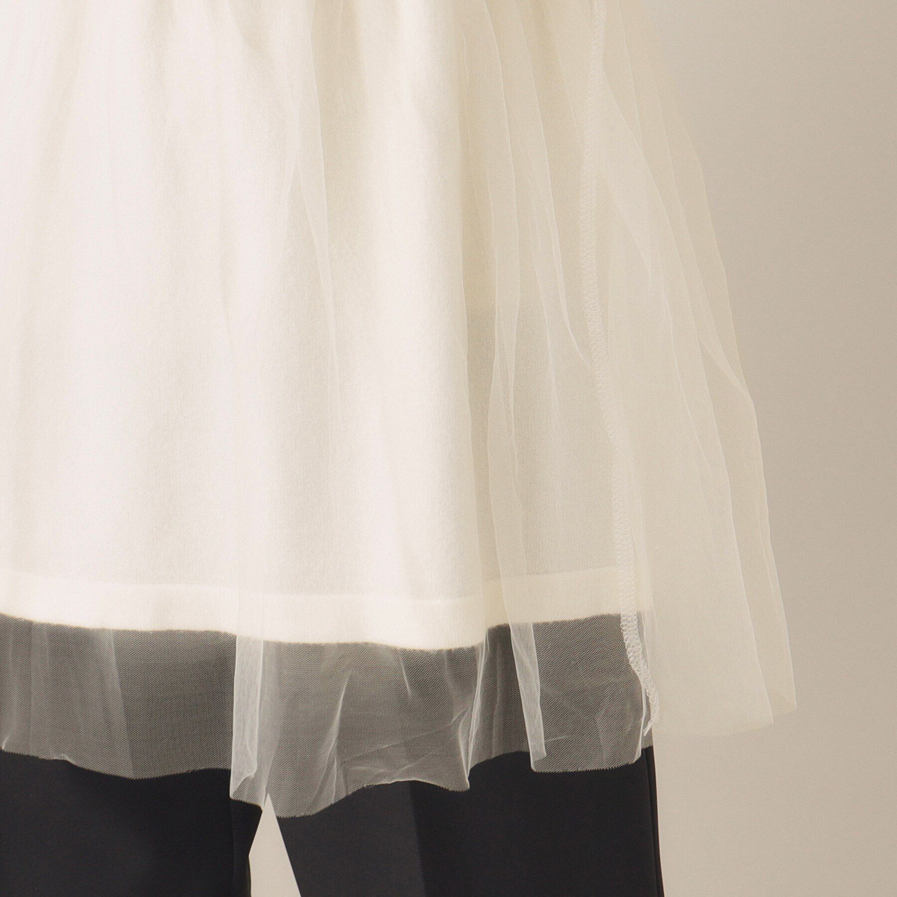 ITS&rsquo;DEMO「【手洗い可】チュールペプラムニット」|ニット・セーター|