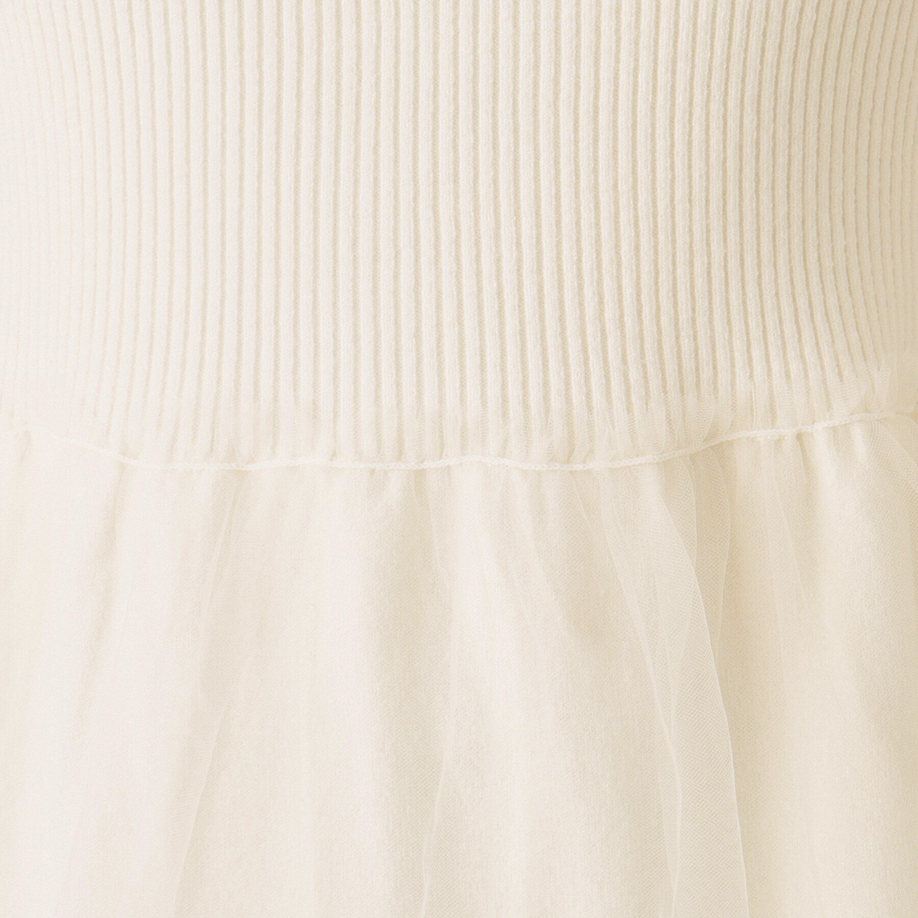 ITS&rsquo;DEMO「【手洗い可】チュールペプラムニット」|ニット・セーター|