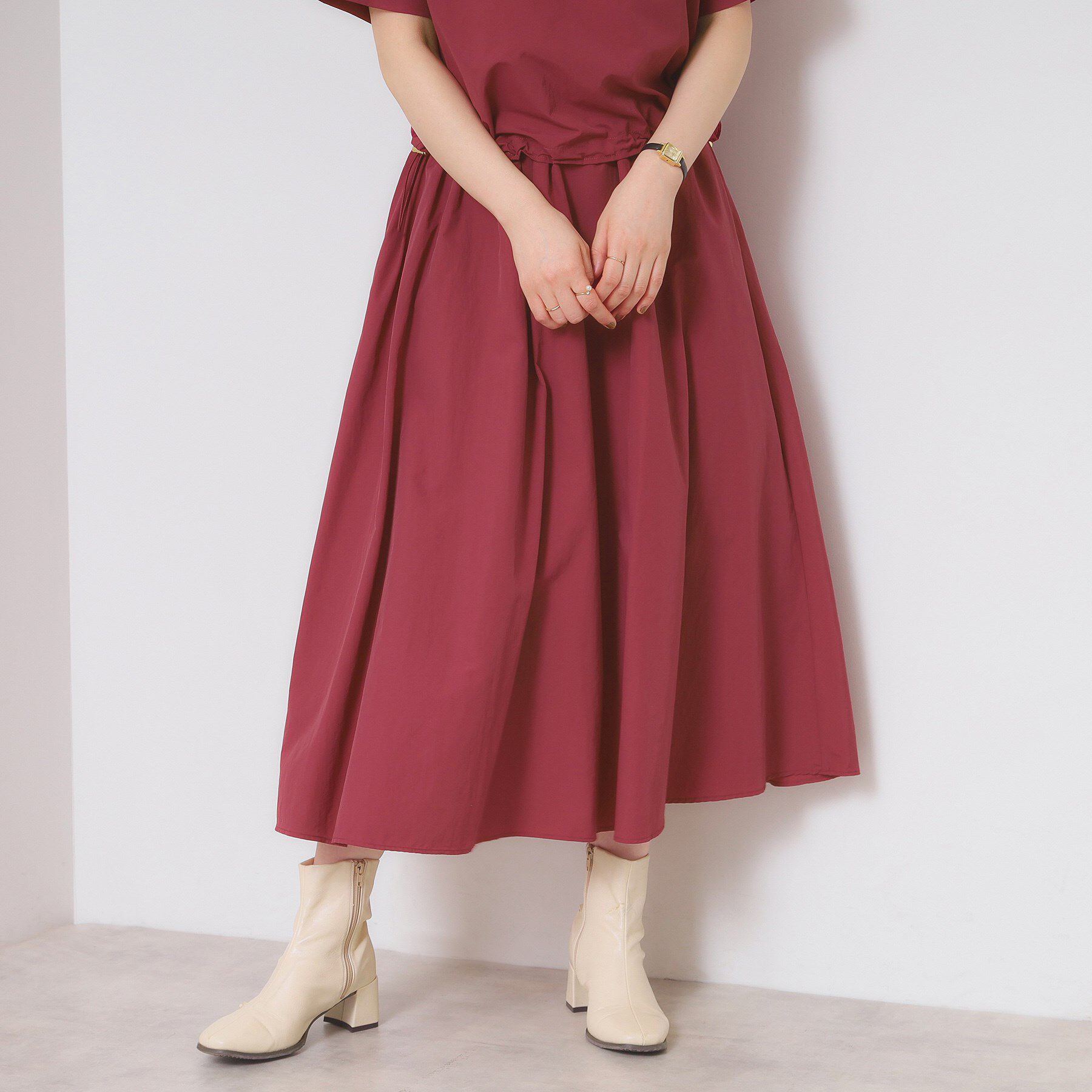 ITS&rsquo;DEMO「【撥水／洗濯機OK】スカート」|スカート|