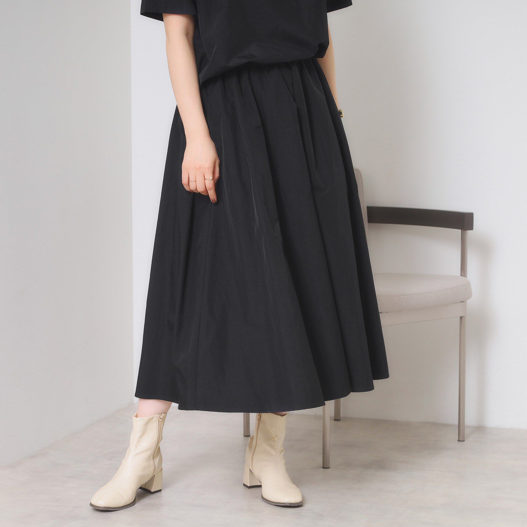 ITS&rsquo;DEMO「【撥水／洗濯機OK】スカート」|スカート|