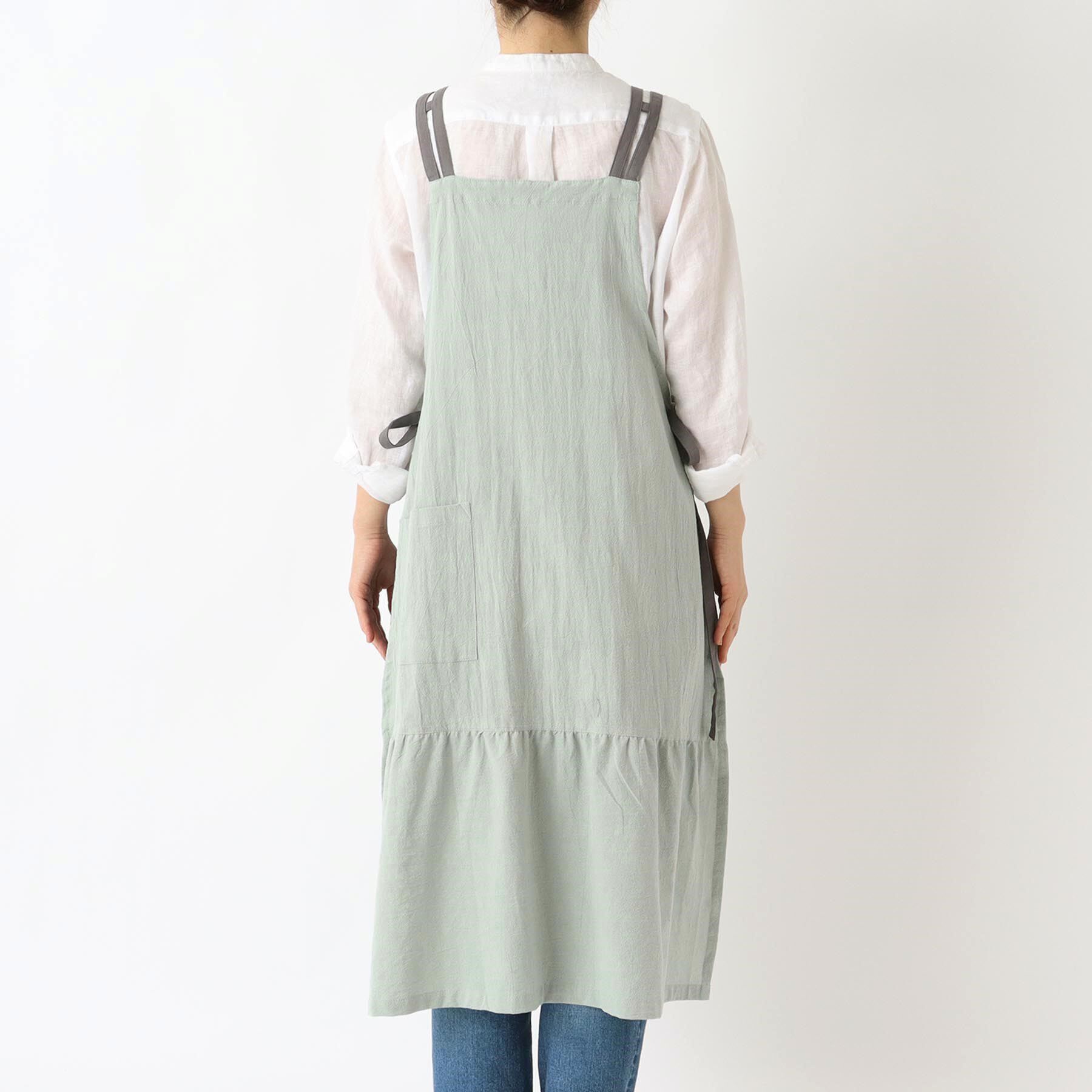 212 KITCHEN STORE「3Wayギャザーエプロン GR ＜212Kオリジナル ＞」|食器・キッチングッズ|