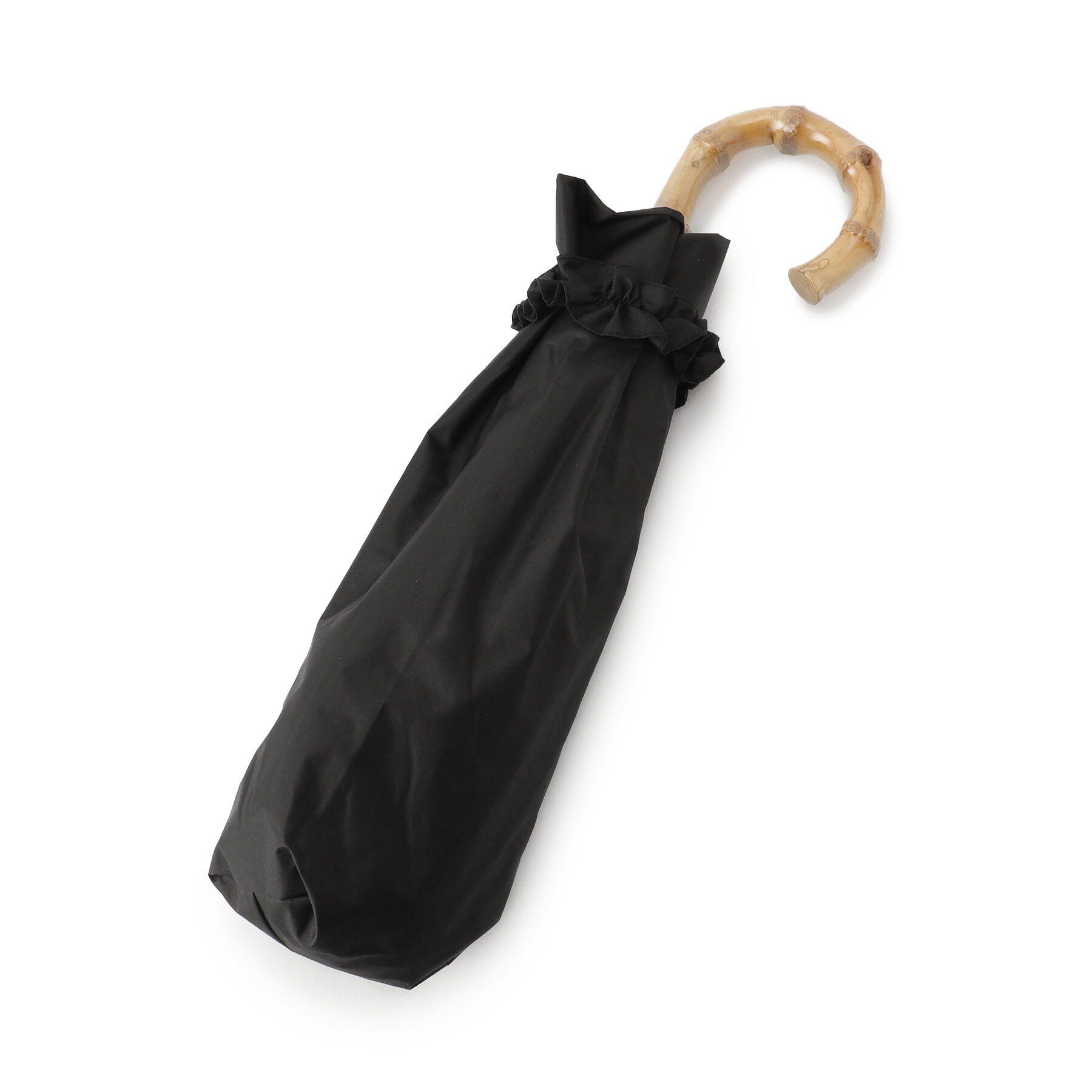 Ober Tashe「pink trick/ピンクトリック　遮光率100％！2段折傘フリル折りたたみ日傘（晴雨兼用）」|傘|